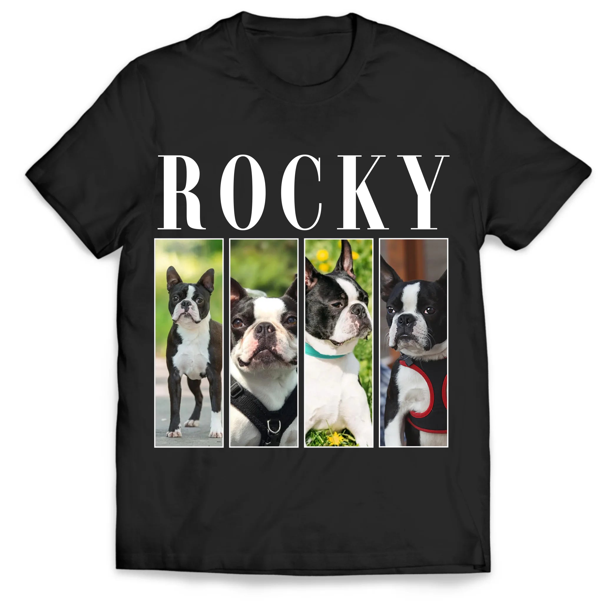 Custom Pets Photo - Personalized T-Shirt, Gift For Dog Mom, Dog Dad