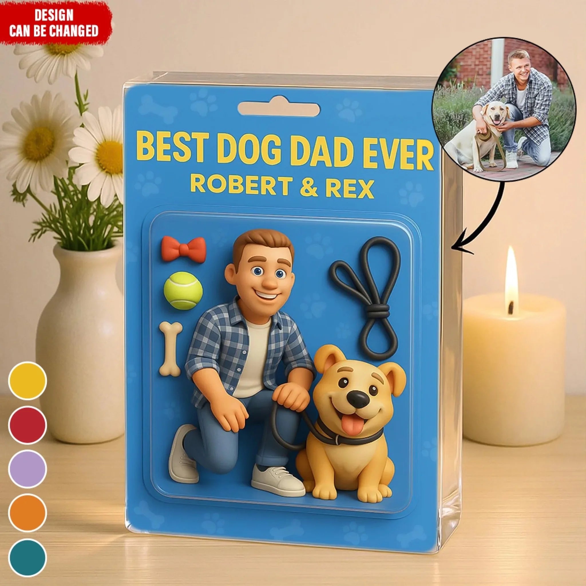 A Dad And His Pet mk ads