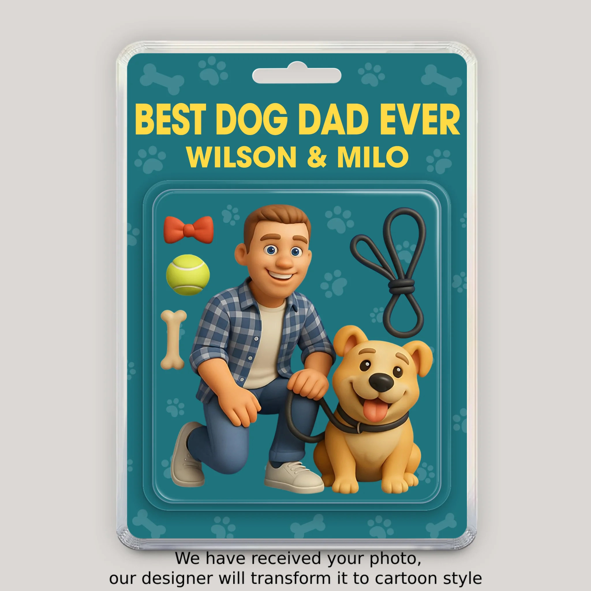 A Dad And His Pet mk