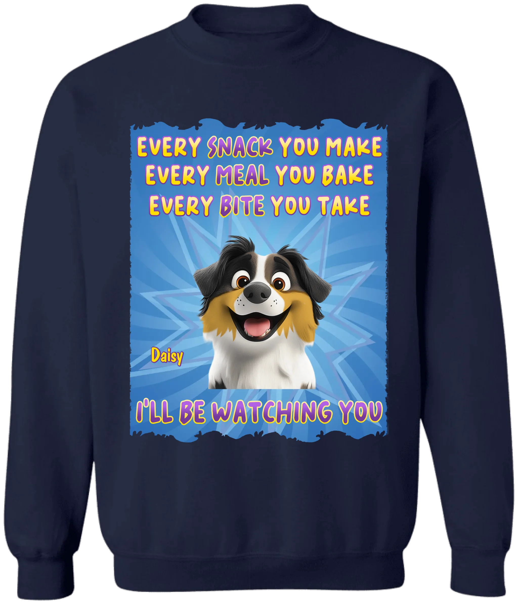 I'll Be Watching You - Personalized T-Shirt, Gift For Dog Lover
