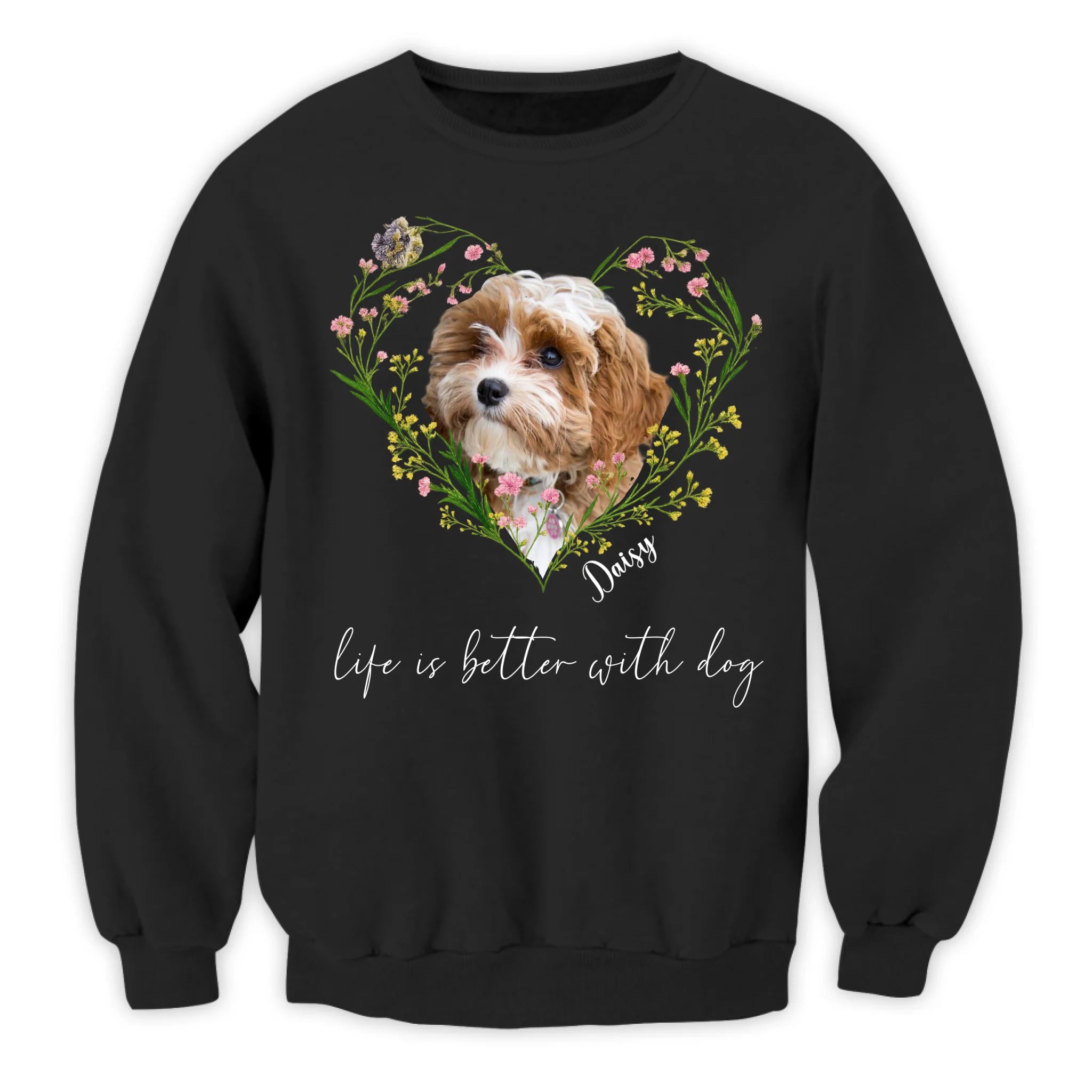 Life Is Better With Dog - Personalized T-shirt, Gift For Dog Lover