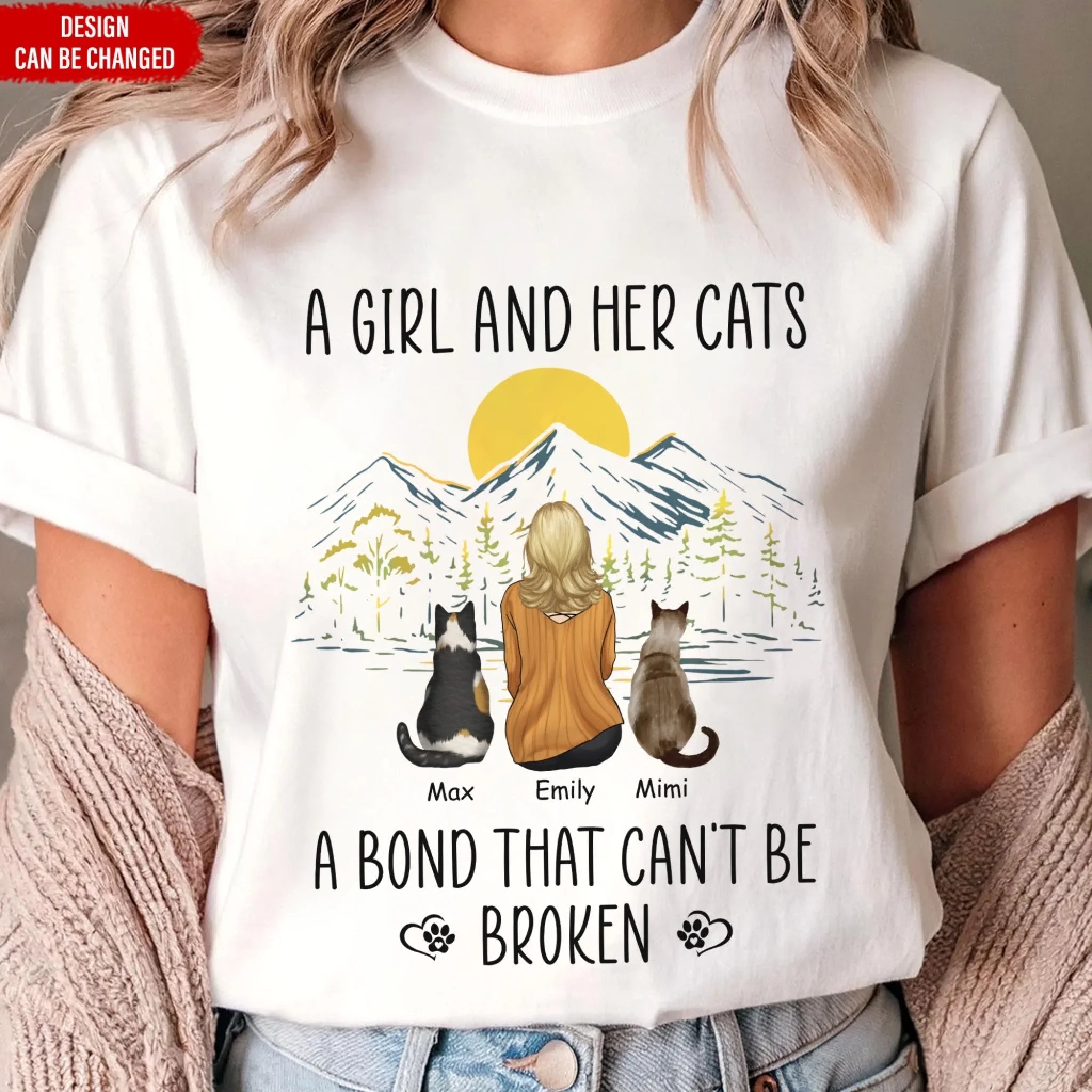 A Girl And Her Cat, A Bond That Can't Be Broken mk ads