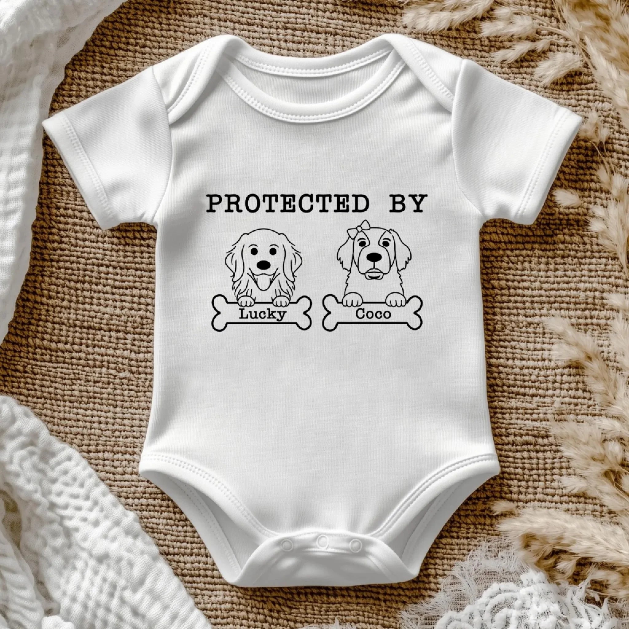 Protected By Dog Baby's Best Friend mk 1