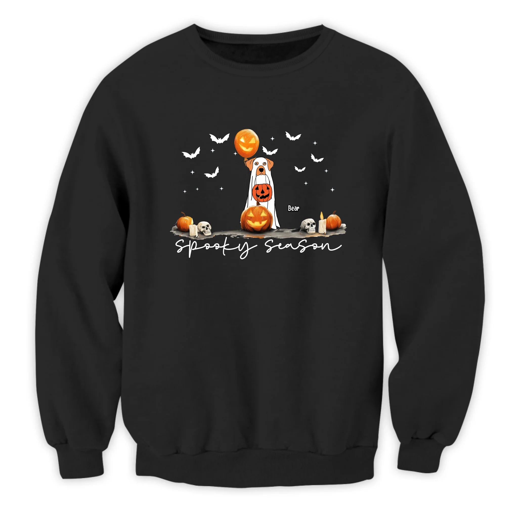 Dog Spooky Season - Personalized T-Shirt, Halloween Gift For Dog Lovers