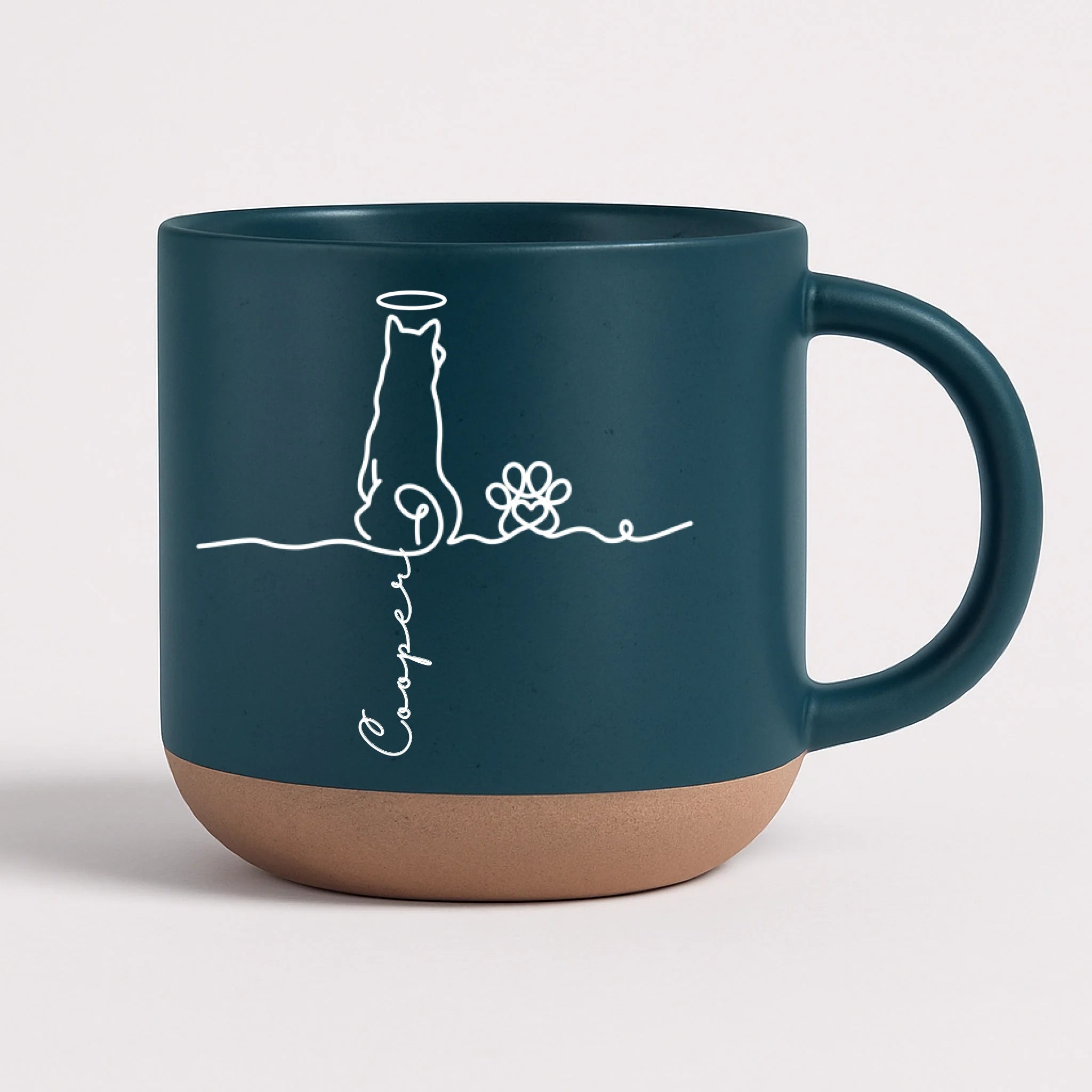 Pottery Mug - navy