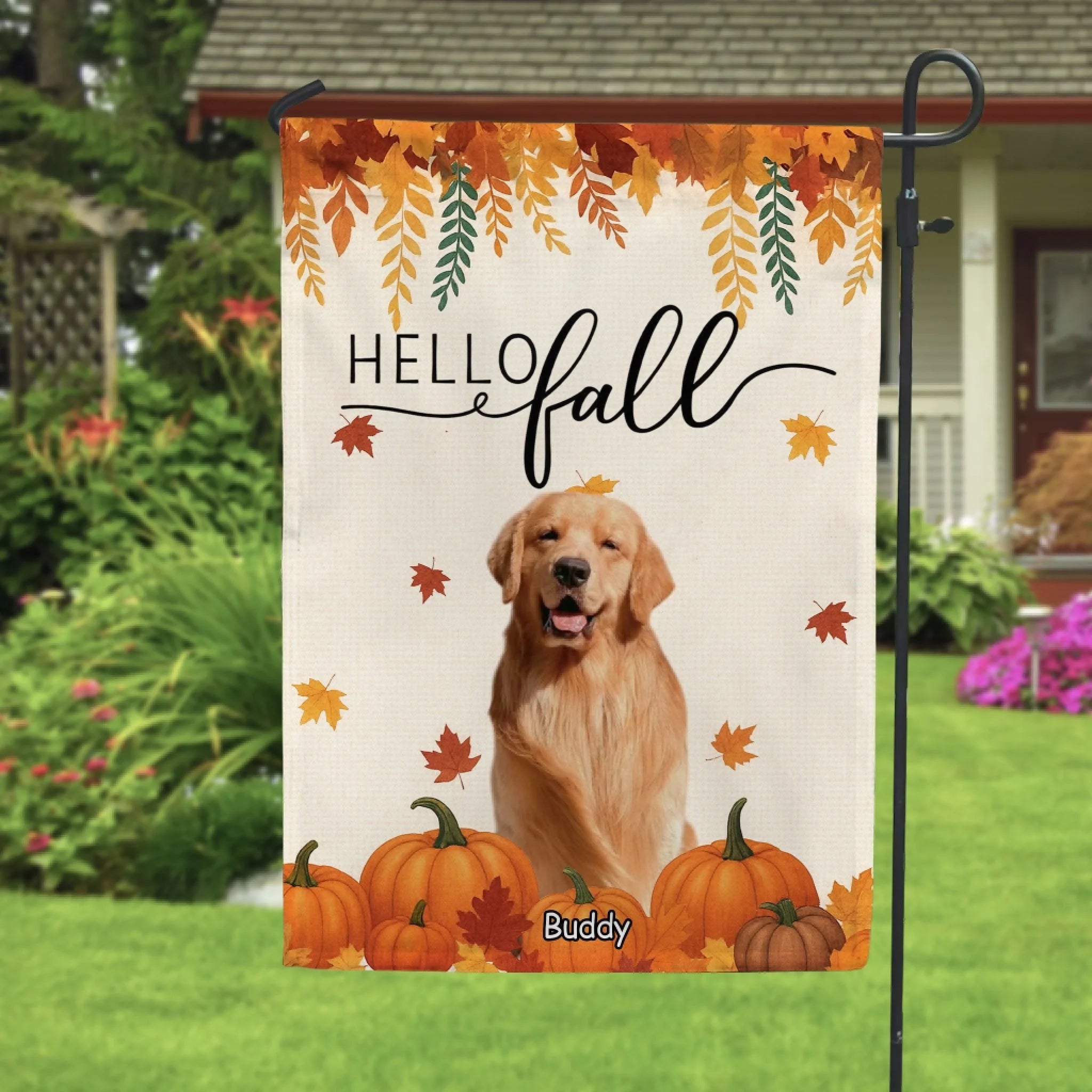 Pumpkin Patch Dog Autumn mk 7