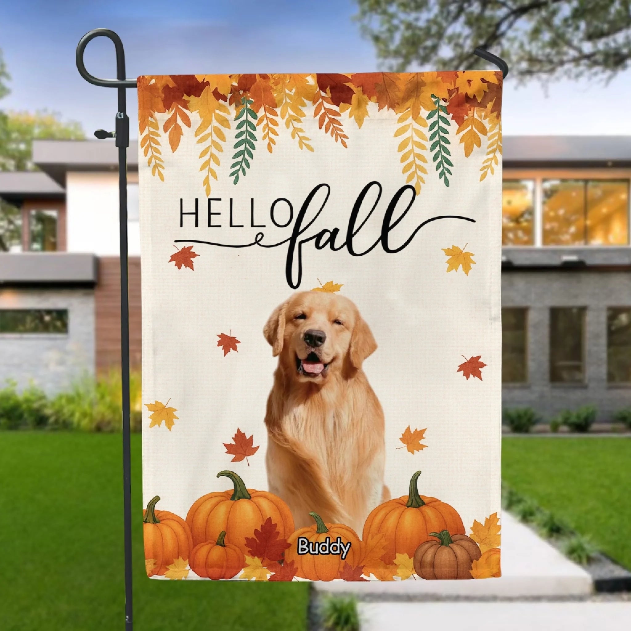 Pumpkin Patch Dog Autumn mk 6