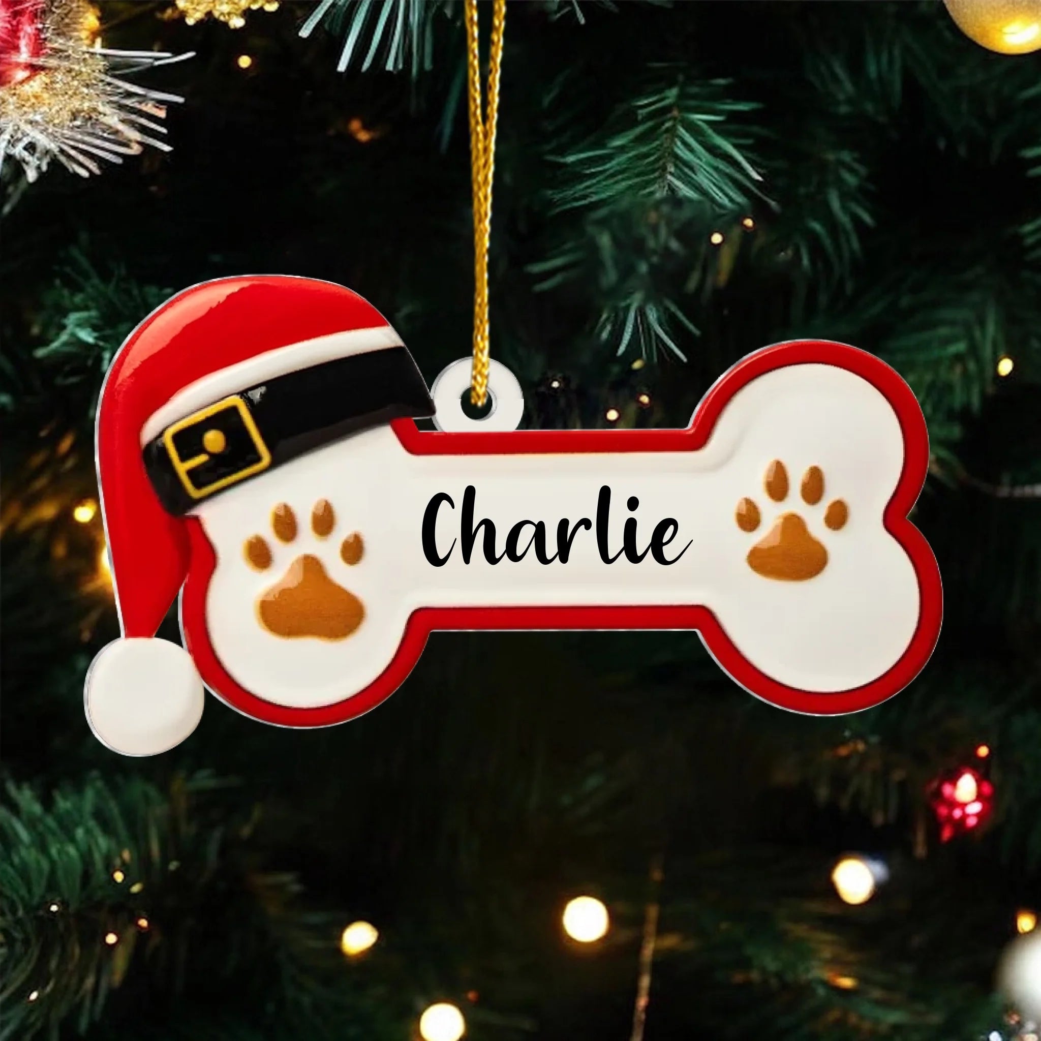 Custom Dog Bone With Name mk preview