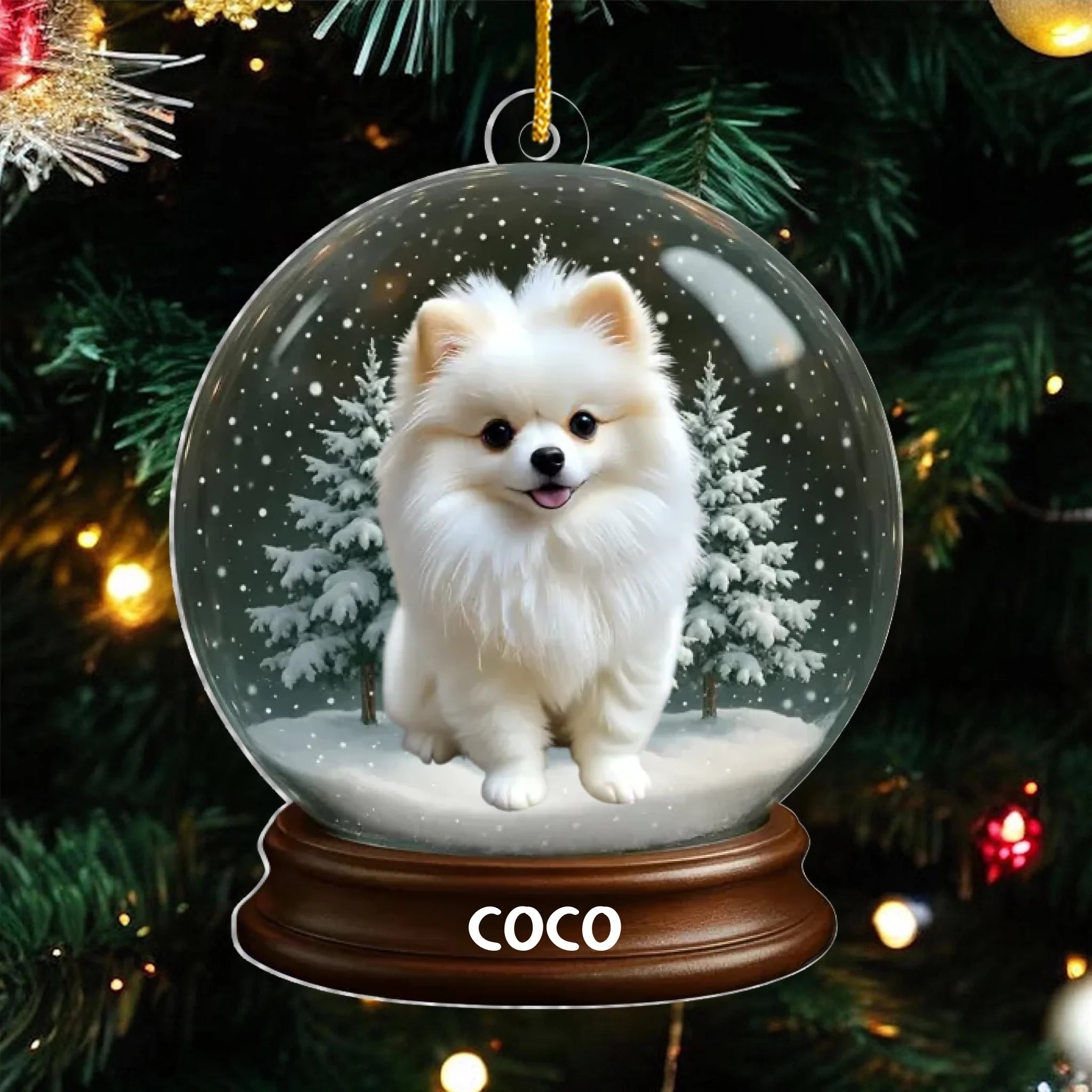 Custom Dog Bone With Name mk preview