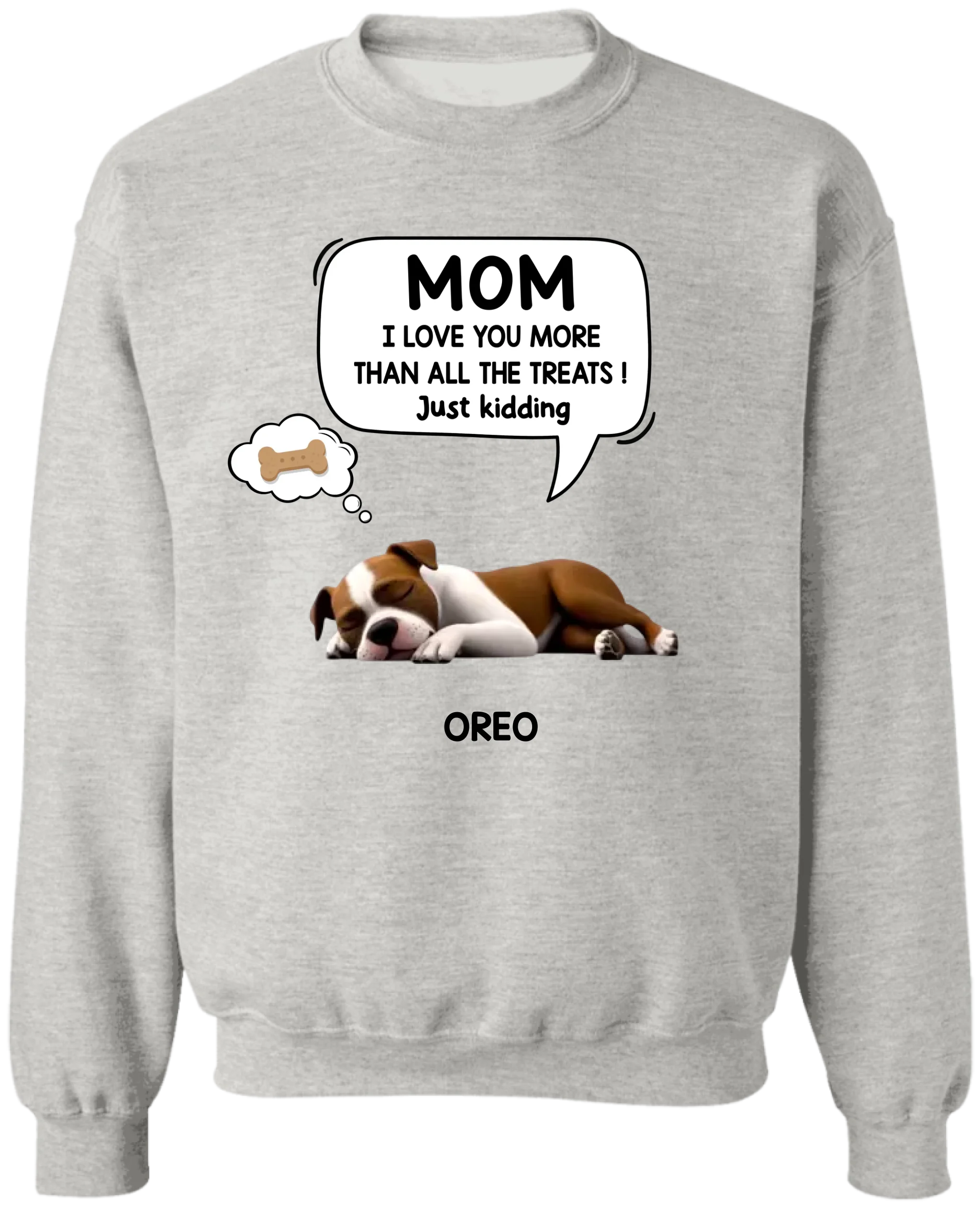 I Love You More Than All The Treats - Personalized T-Shirt, Gift For Dog Dad, Dog Mom
