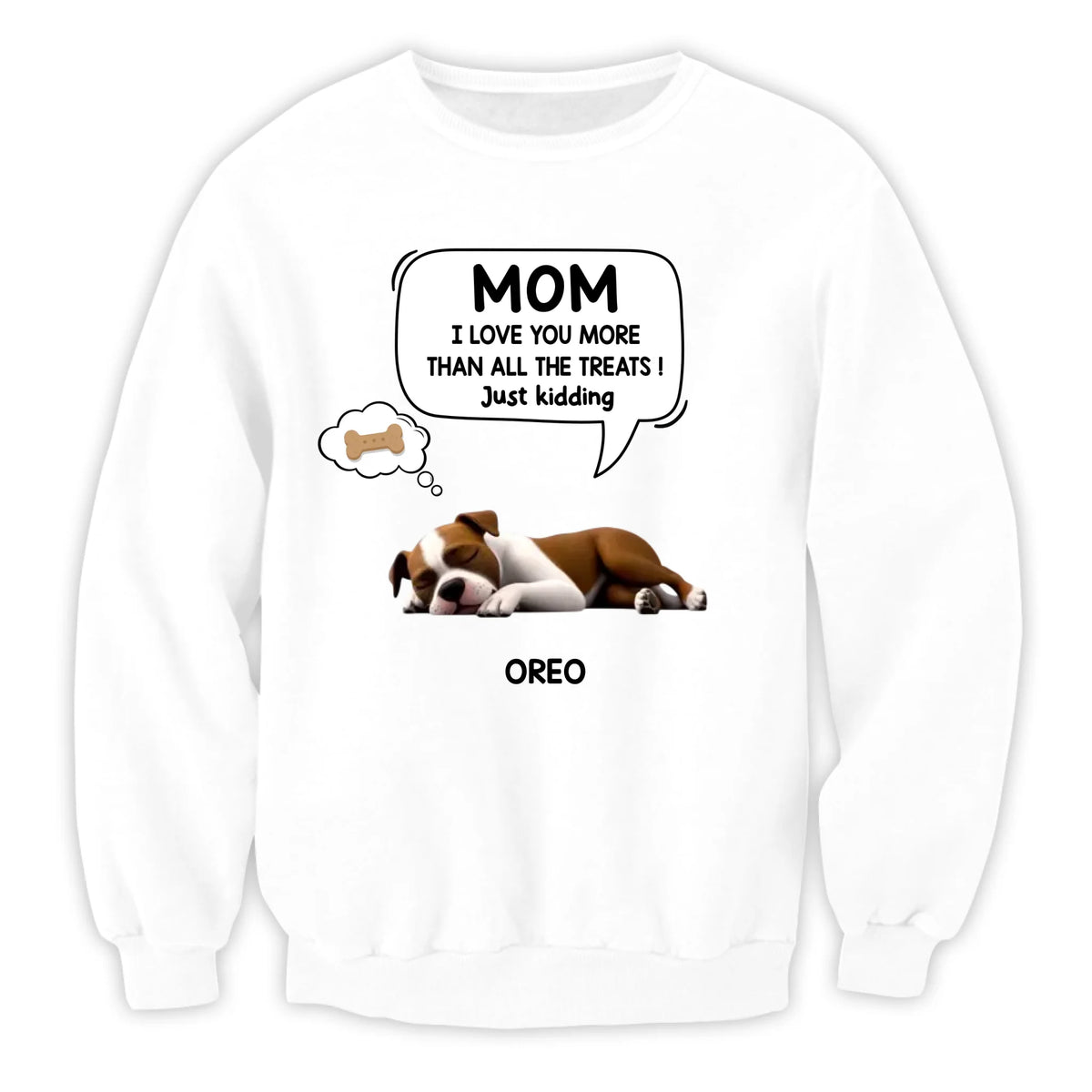 I Love You More Than All The Treats - Personalized T-Shirt, Gift For Dog Dad, Dog Mom