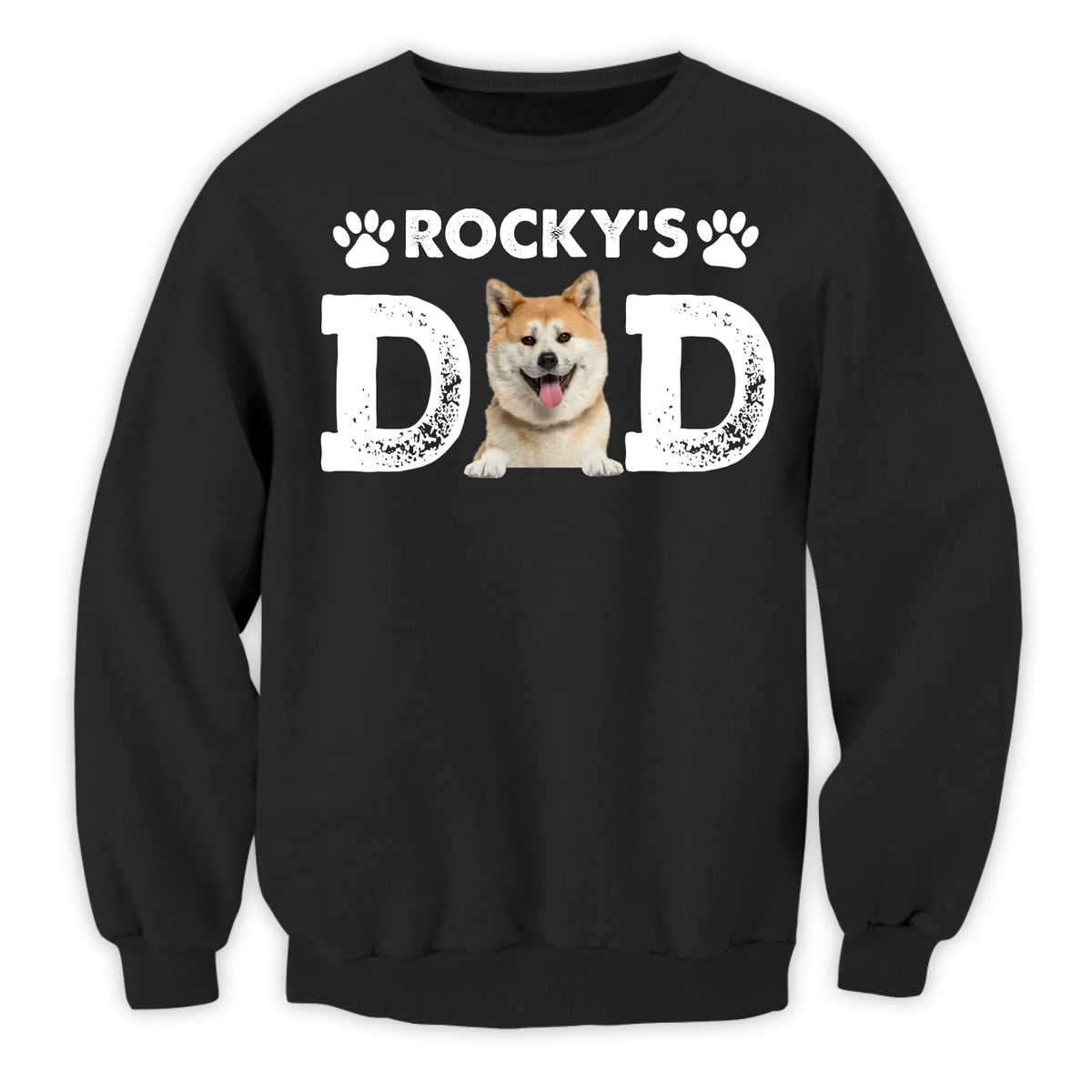 Custom Dog Dad - Personalized T-Shirt, Gift For Dog Dad