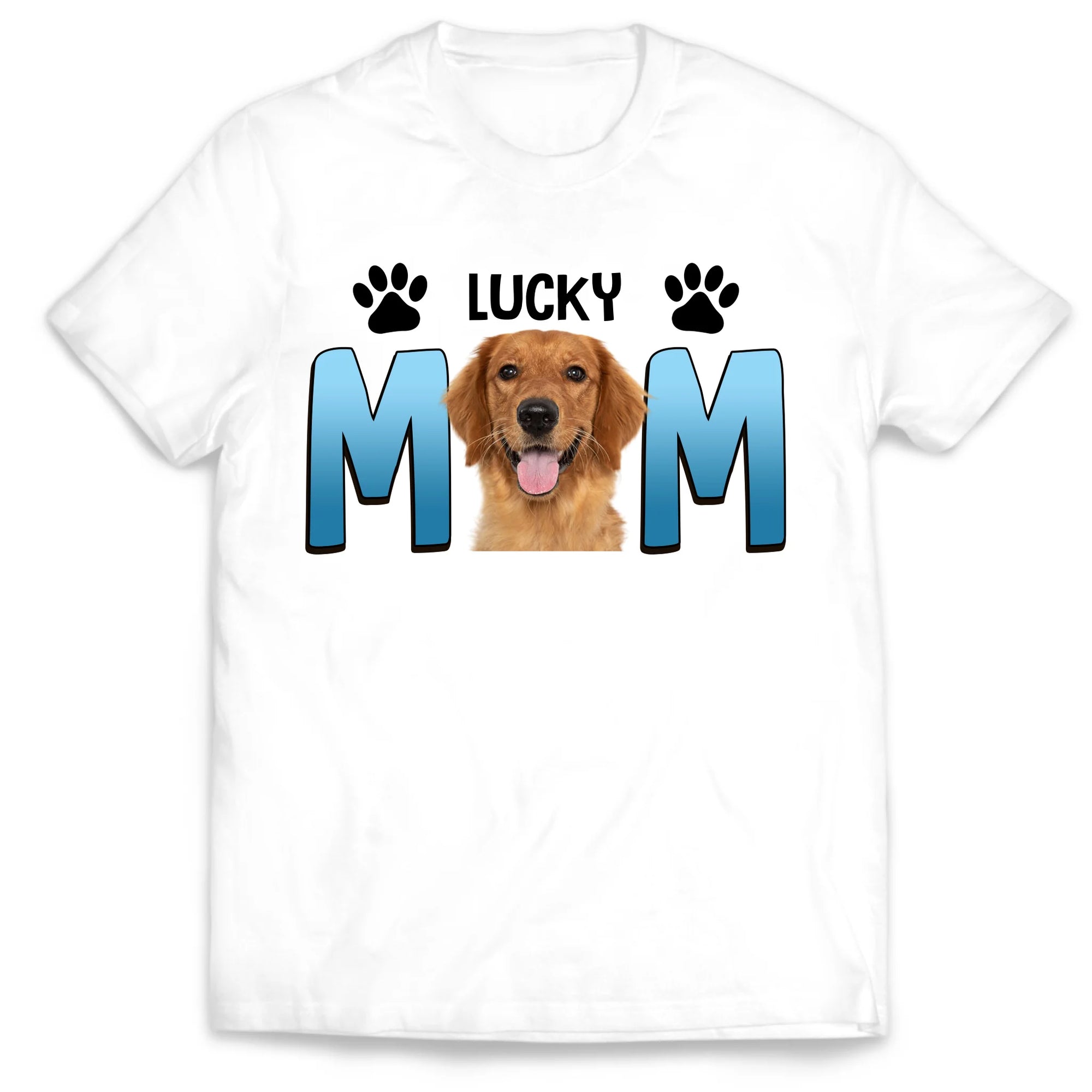 Dog Dad - Personalized T-Shirt, Gift For Pet Lovers, Dog Mom/Dog Dad/Cat Mom/Cat Dad Gift