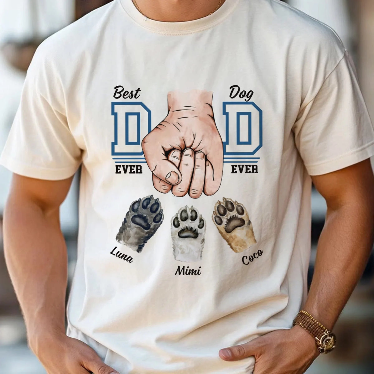 Funny Best Dog Dad Ever mk 2