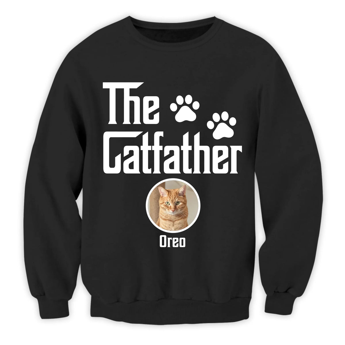 The Cat Father - Personalized T-Shirt, Gift for Cat Dad, Father's Day gift for Cat Lover