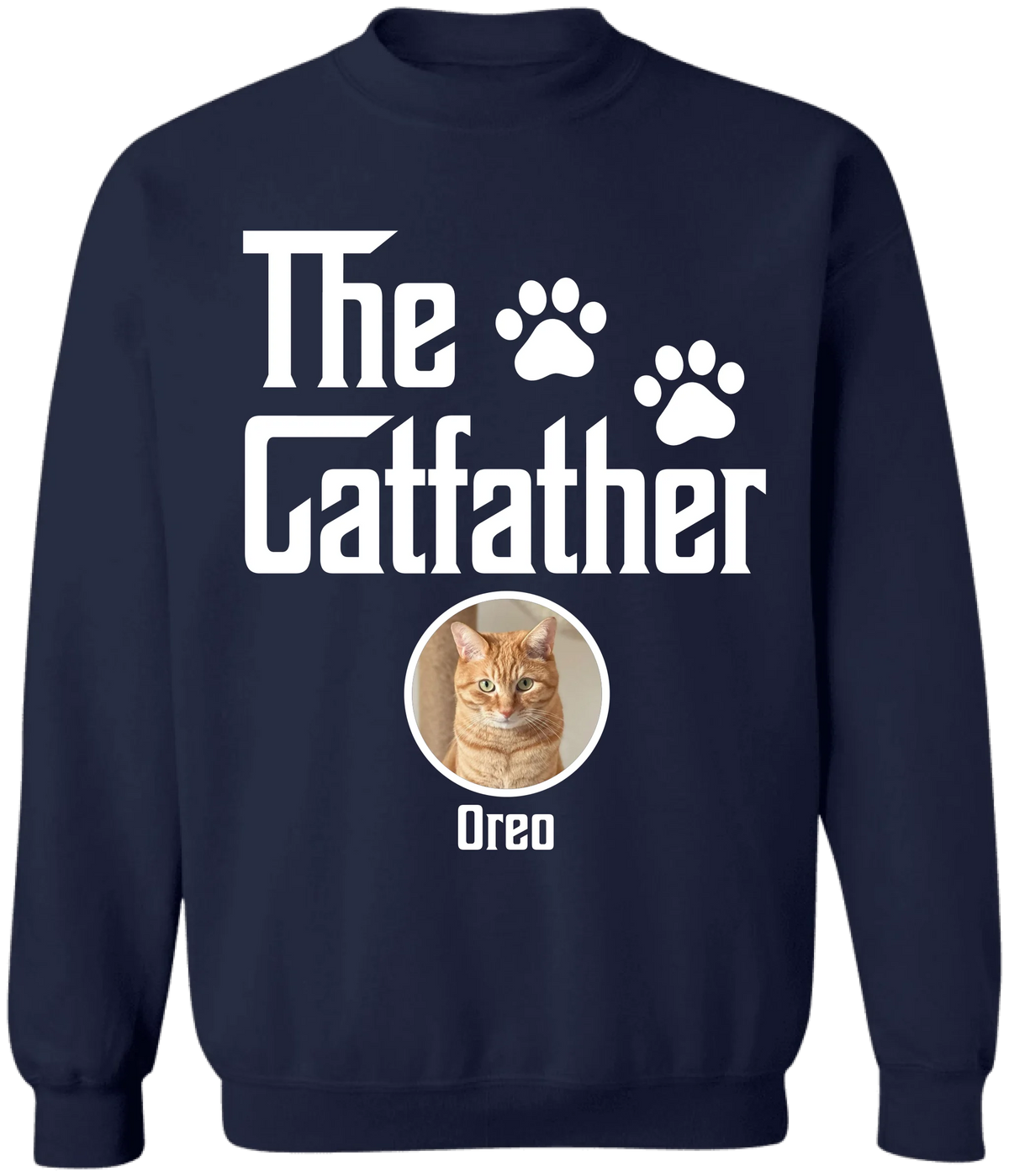 The Cat Father - Personalized T-Shirt, Gift for Cat Dad, Father's Day gift for Cat Lover