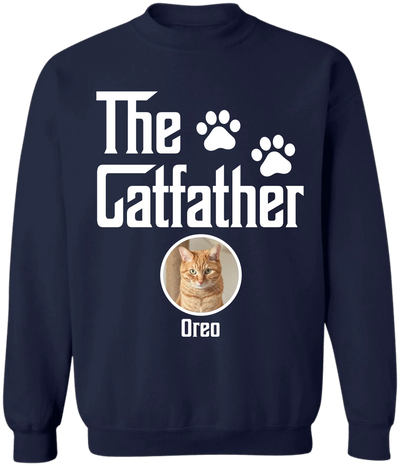 The Cat Father - Personalized T-Shirt, Gift for Cat Dad, Father's Day gift for Cat Lover