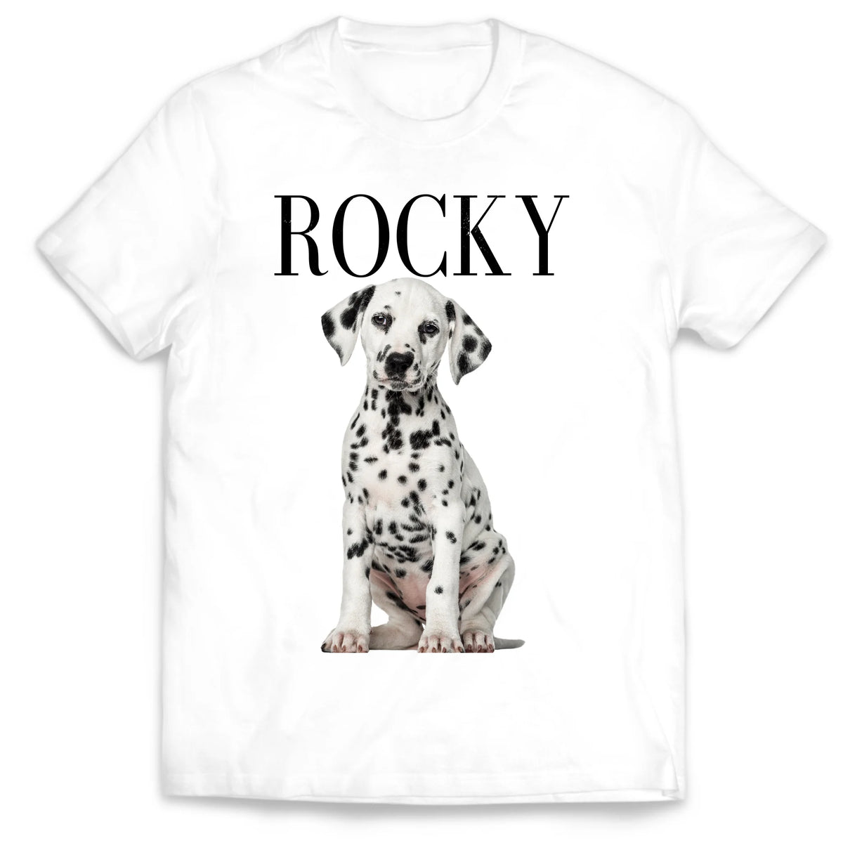 Custom Pets Photo - Personalized T-Shirt, Gift for Dog/Cat Lovers, Pet Owner Gift