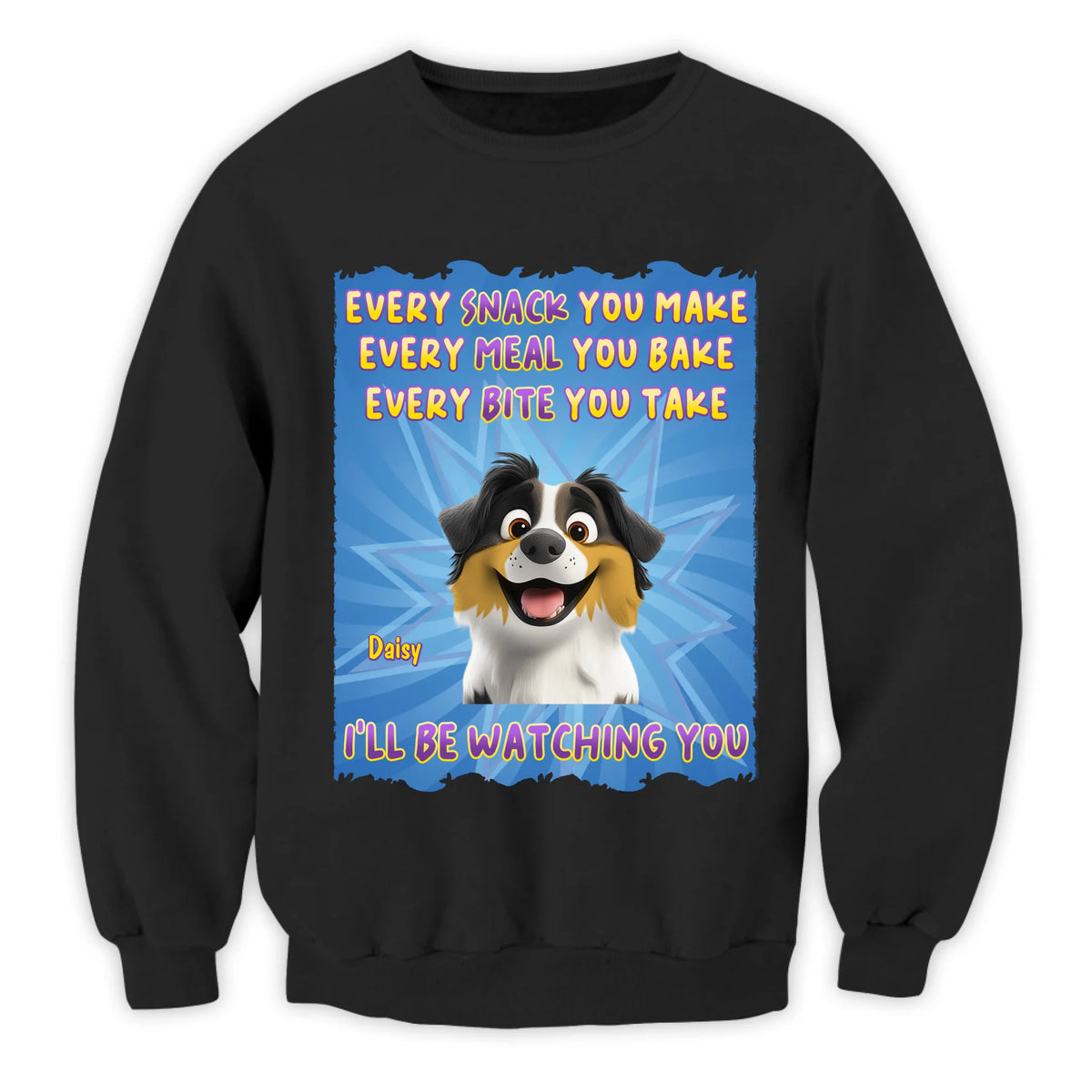 I'll Be Watching You - Personalized T-Shirt, Gift For Dog Lover