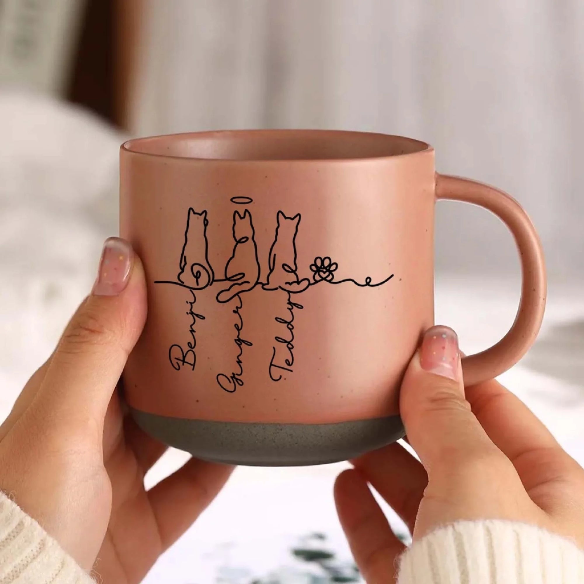 Pottery Mug - white