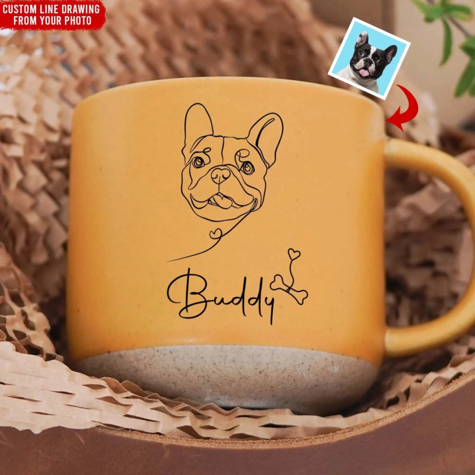 Pottery Mug - white