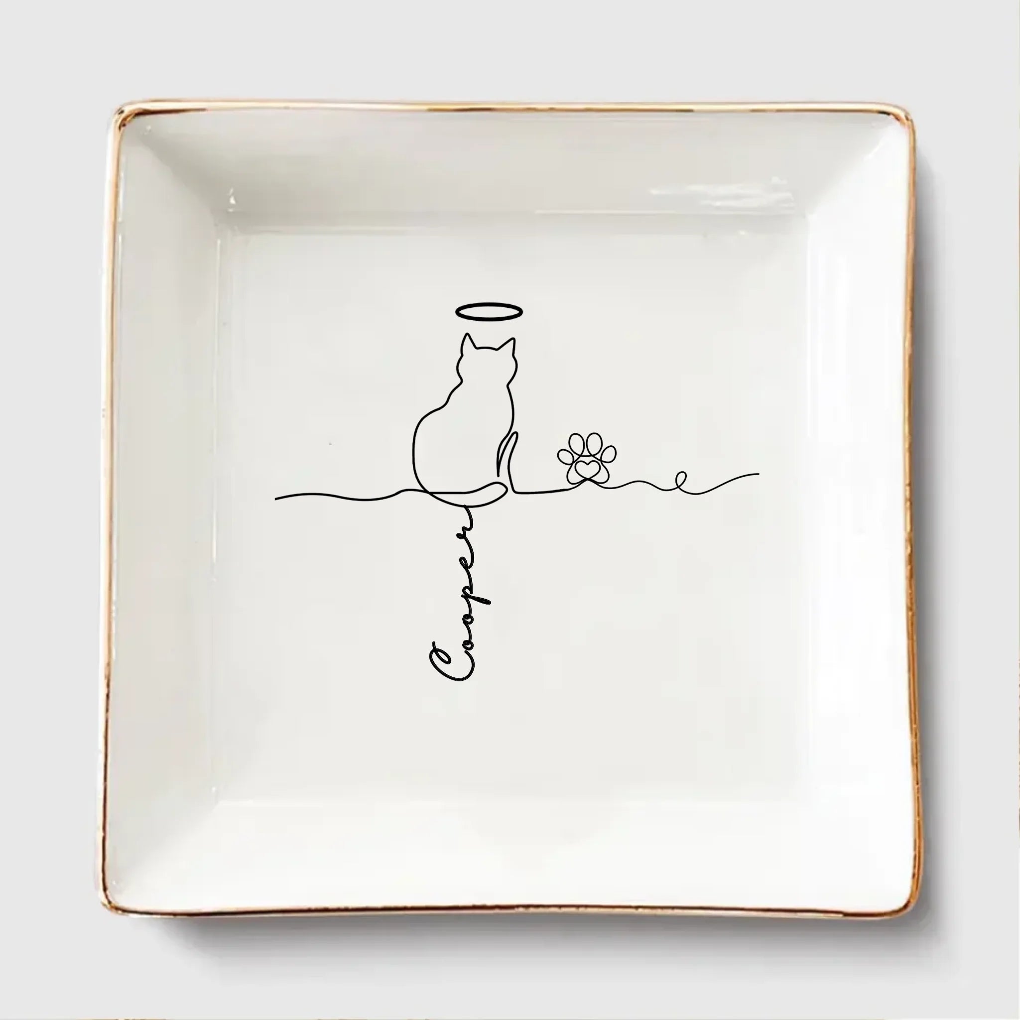 MK JEWELRY DISH