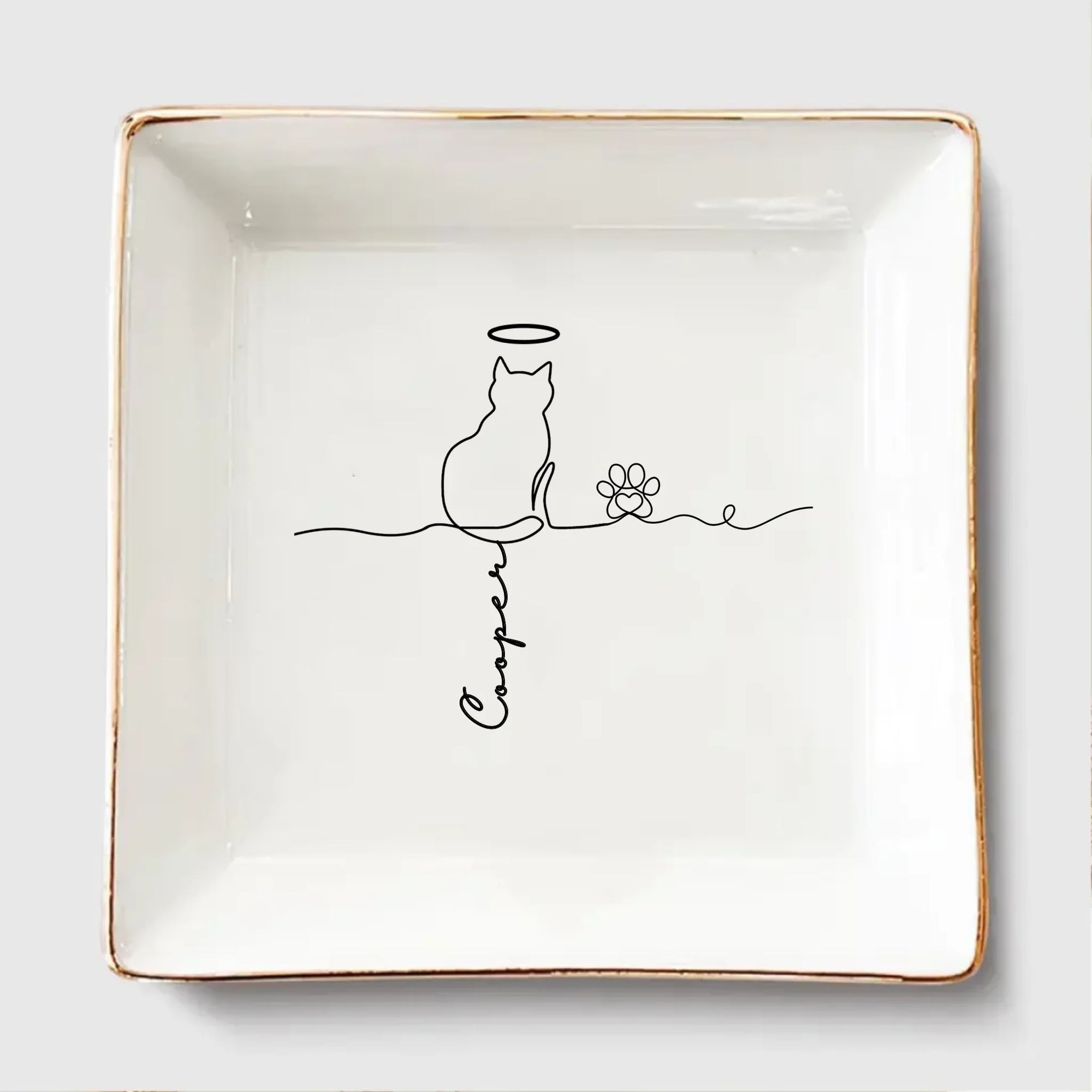 MK JEWELRY DISH