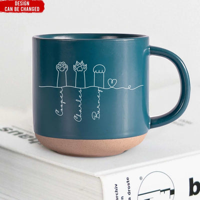 Pottery Mug - white