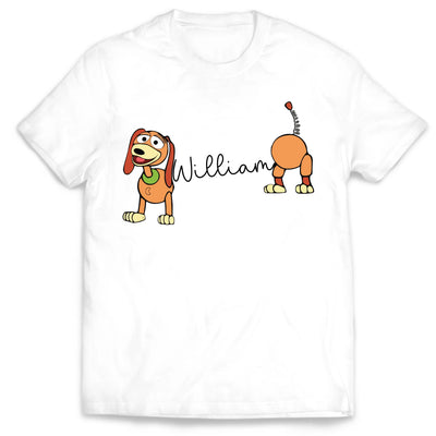 Custom Toy Story Slinky Dog - Personalized T-Shirt, Vacation Magic Kingdom Shirt