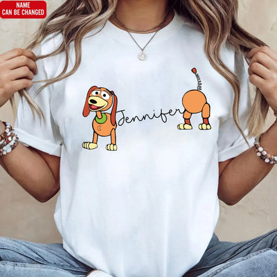 Custom Toy Story Slinky Dog - Personalized T-Shirt, Vacation Magic Kingdom Shirt
