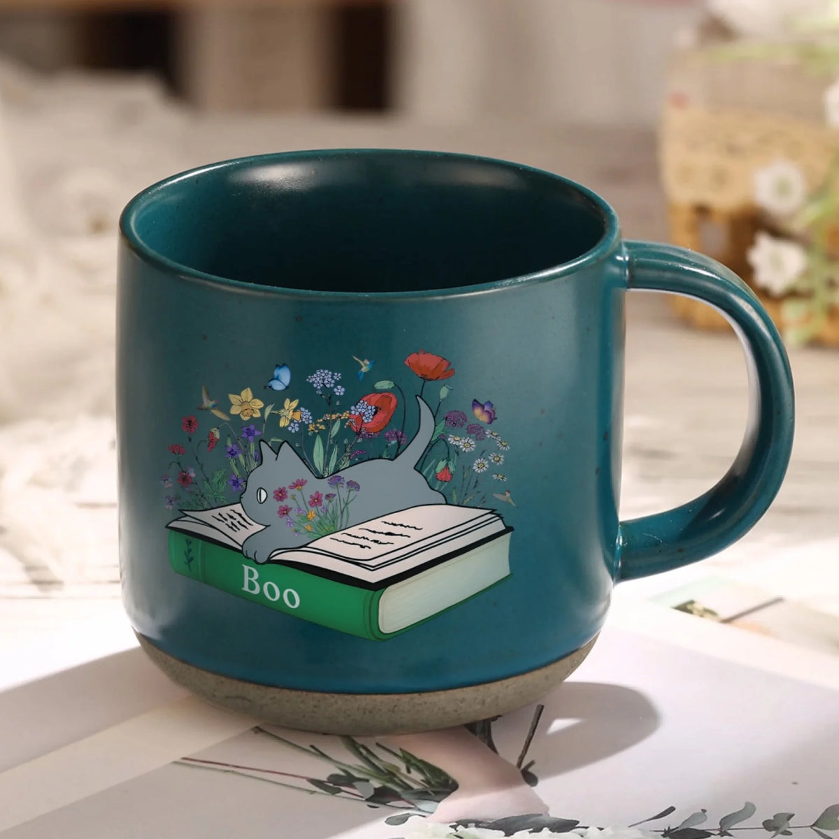 Floral Book And Cat mk 4