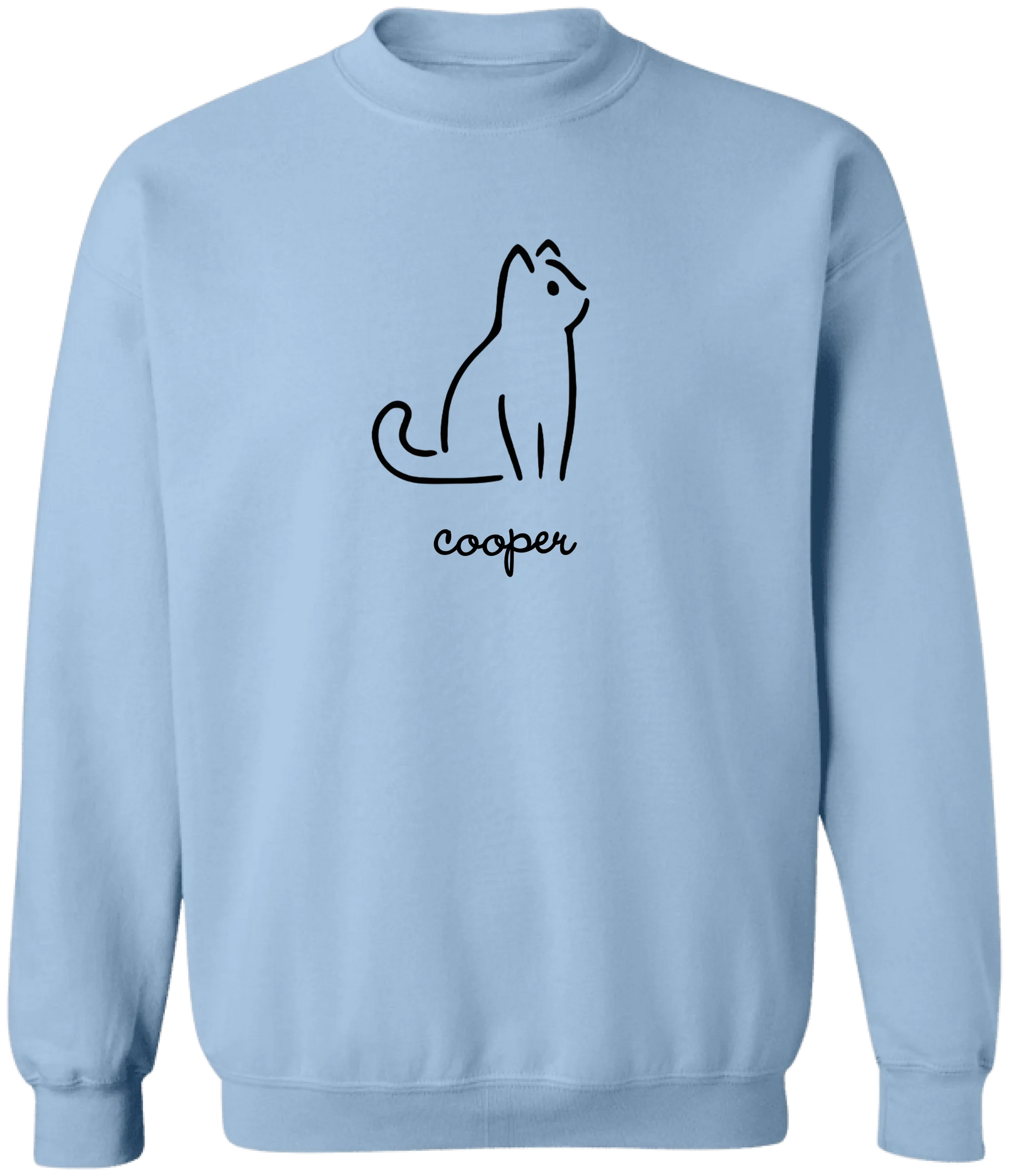Un Deux Trois Cat - Personalized T-shirt, Cute Cats Line Art T-shirt, Gift for Cat Lovers, Cat Mom/Cat Dad Gift