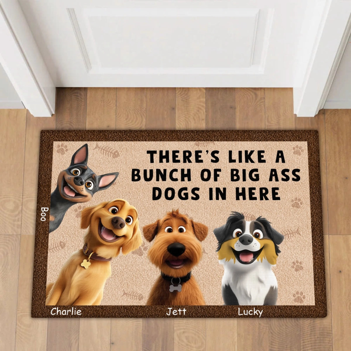 There's Like A Bunch Of Big Ass Dogs In Here mk 6