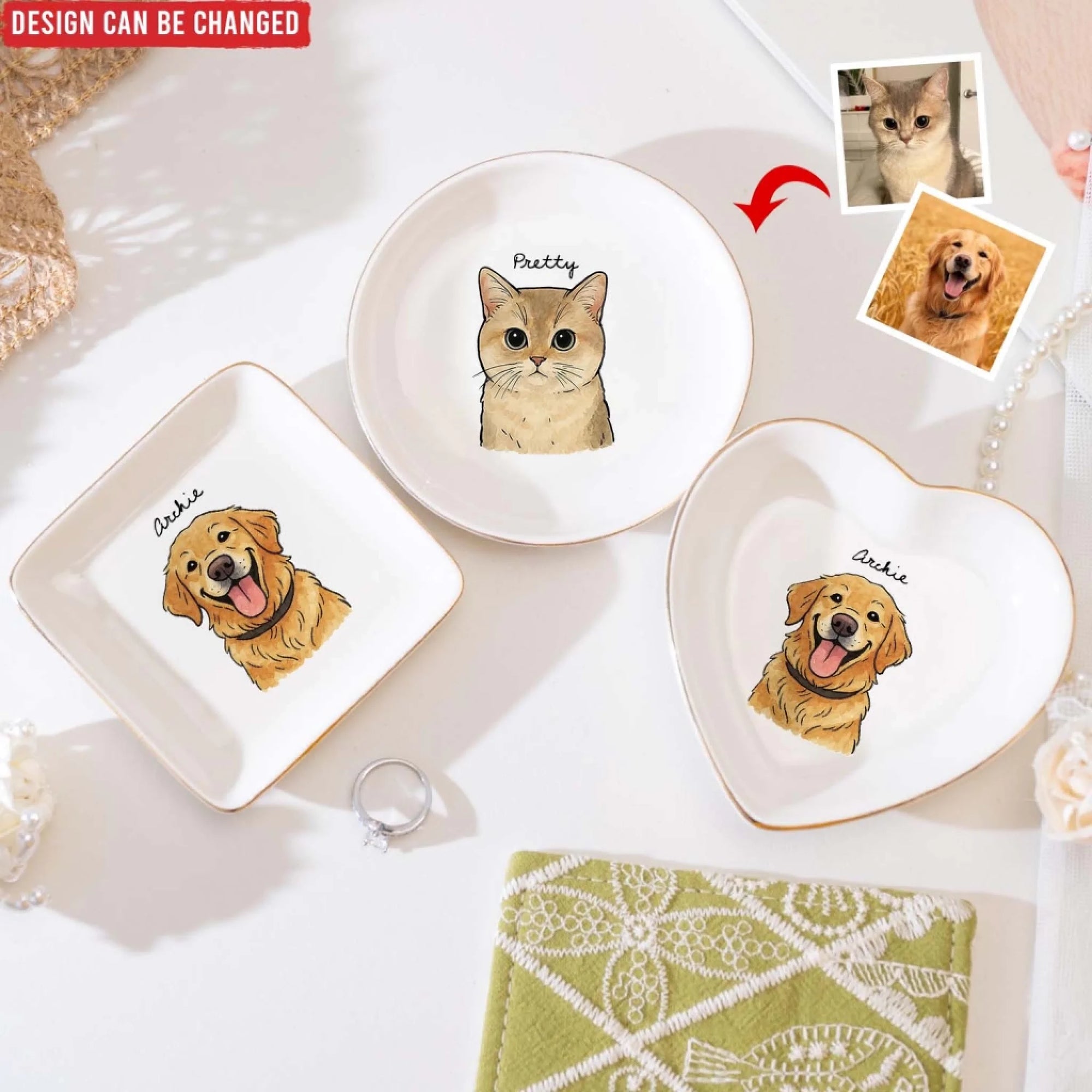 MK JEWELRY DISH