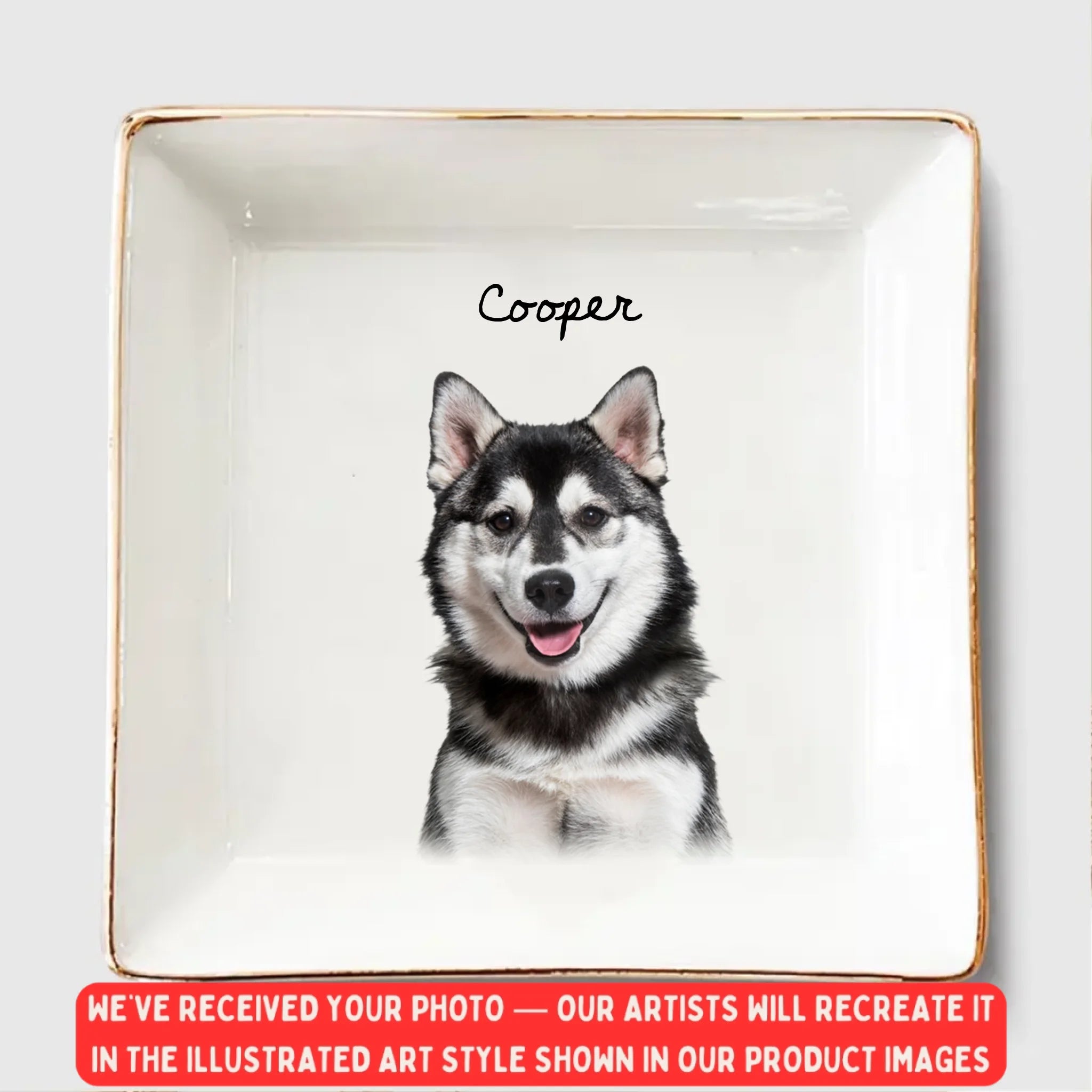 MK JEWELRY DISH
