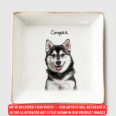 MK JEWELRY DISH