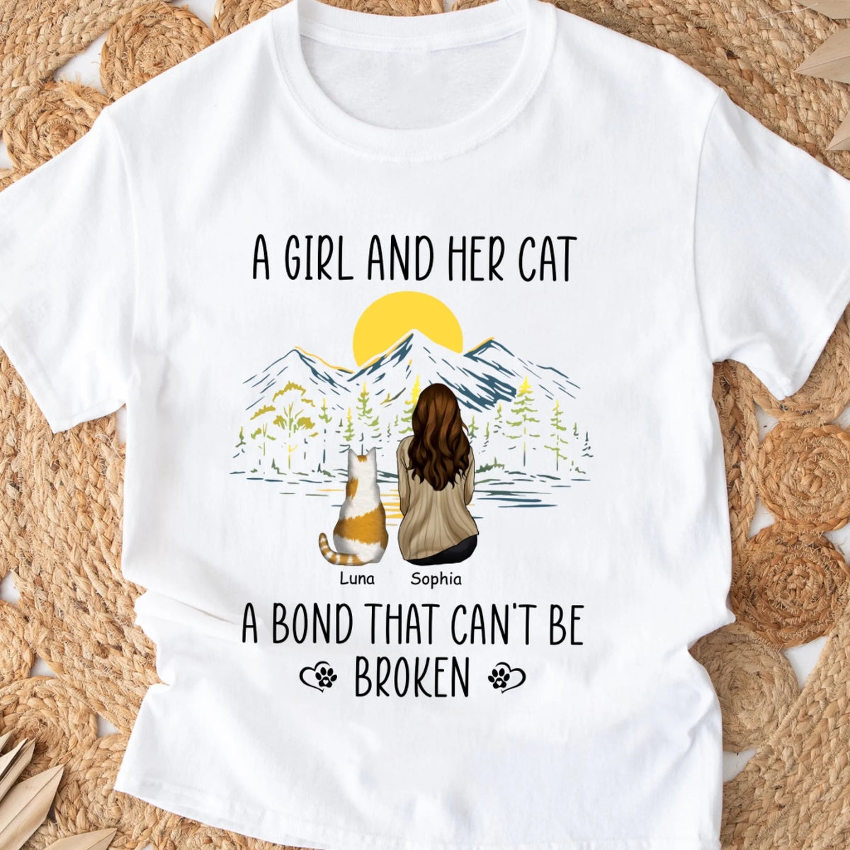 A Girl And Her Cat, A Bond That Can't Be Broken mk 2