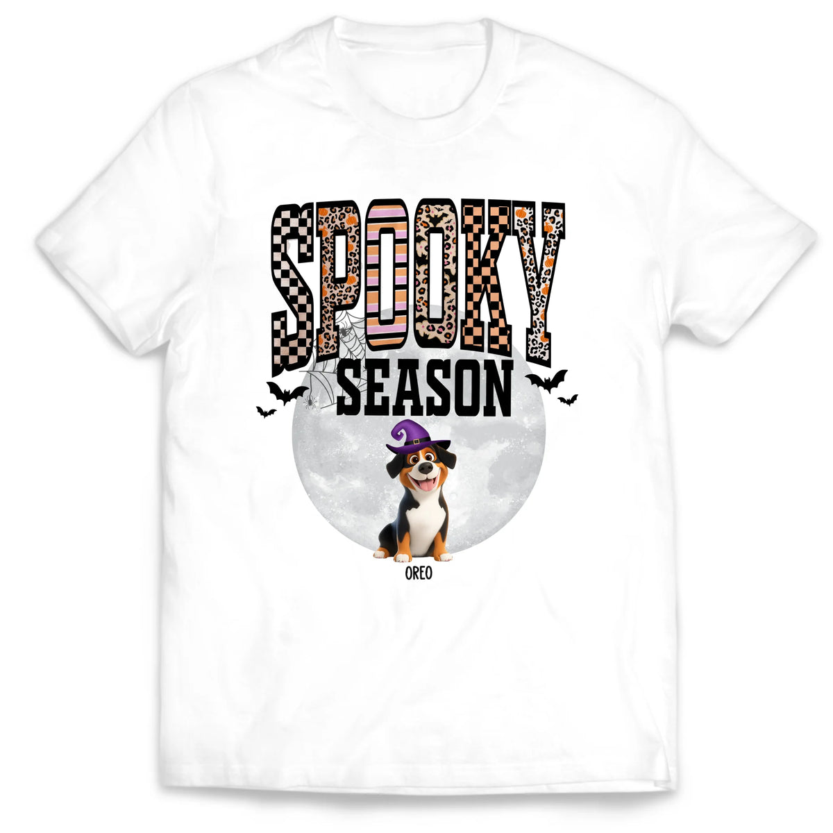 Scary Dog Spooky Season - Personalized T-Shirt, Gift For Dog Lovers, Halloween Gift