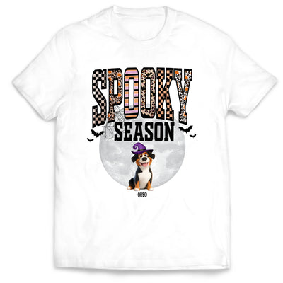 Scary Dog Spooky Season - Personalized T-Shirt, Gift For Dog Lovers, Halloween Gift