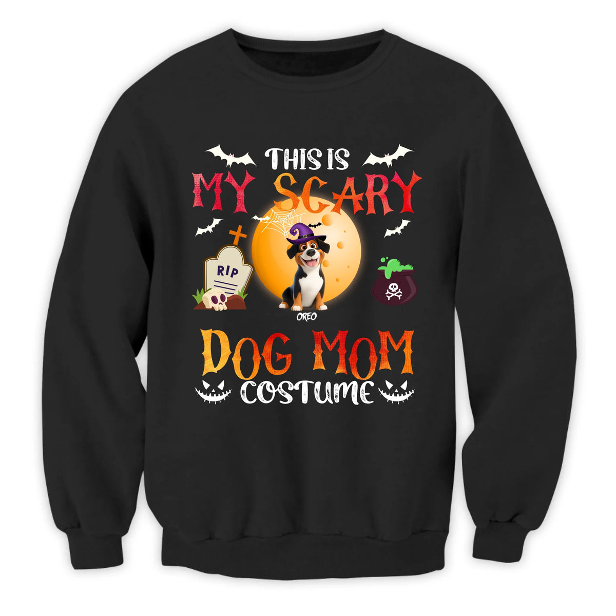 This Is My Dog Mom Costume - Personalized T-Shirt, Halloween Gift For Dog Lovers