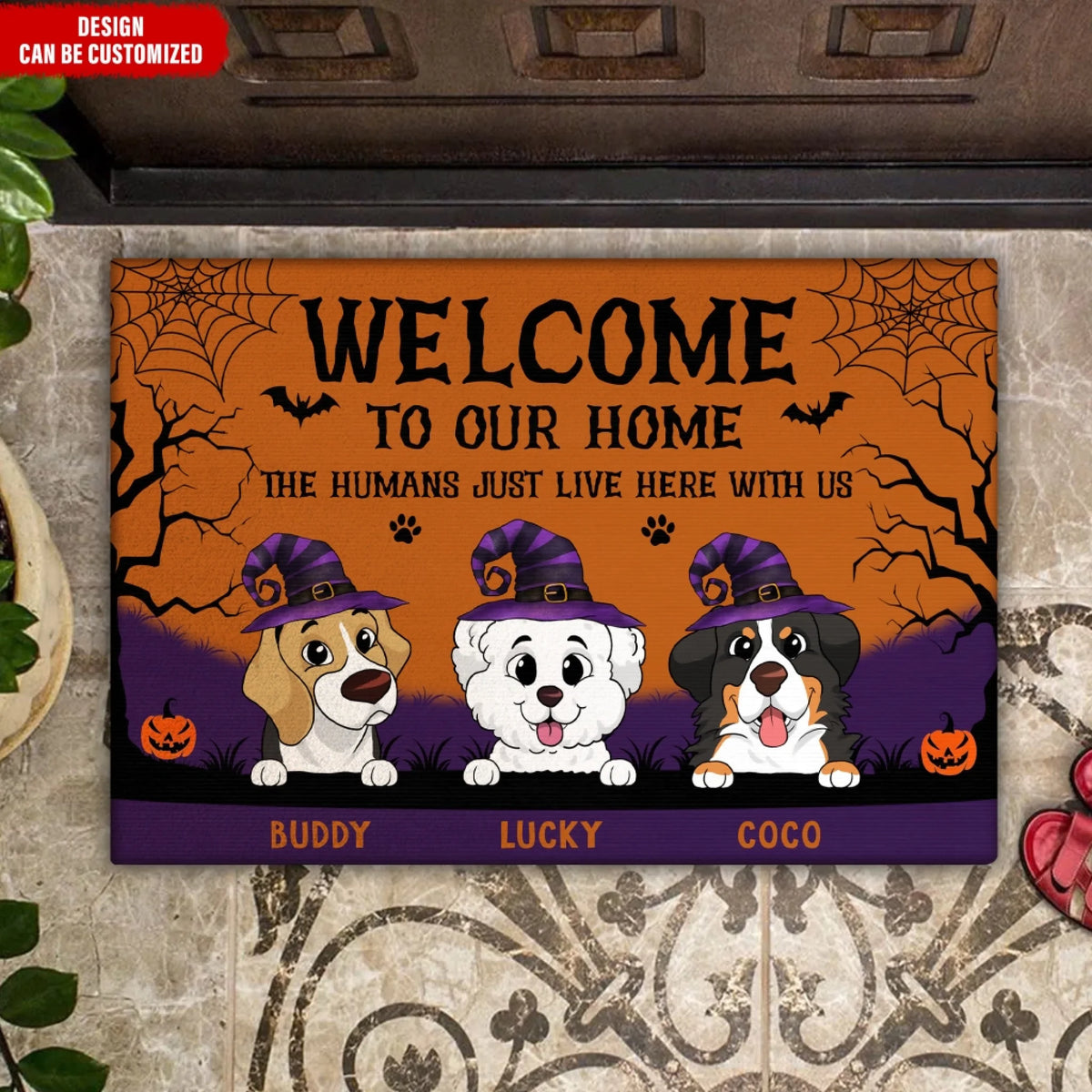 Welcome To Our Home, The Humans Just Live Here With Us mk ads