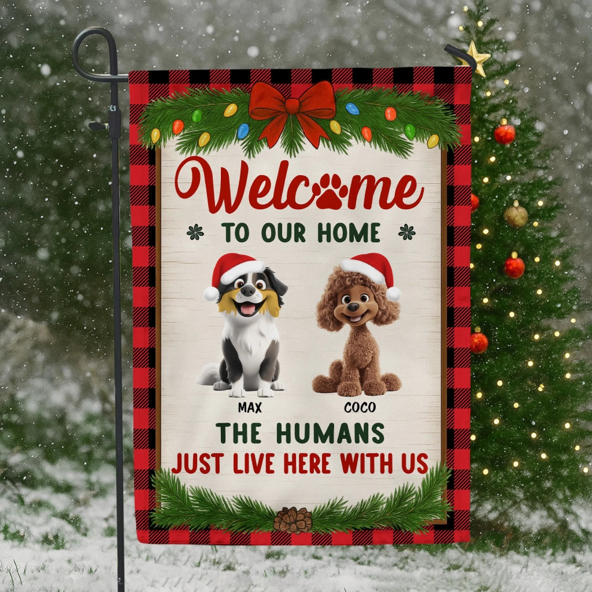 Welcome To Our Home Cute Dogs mk 2