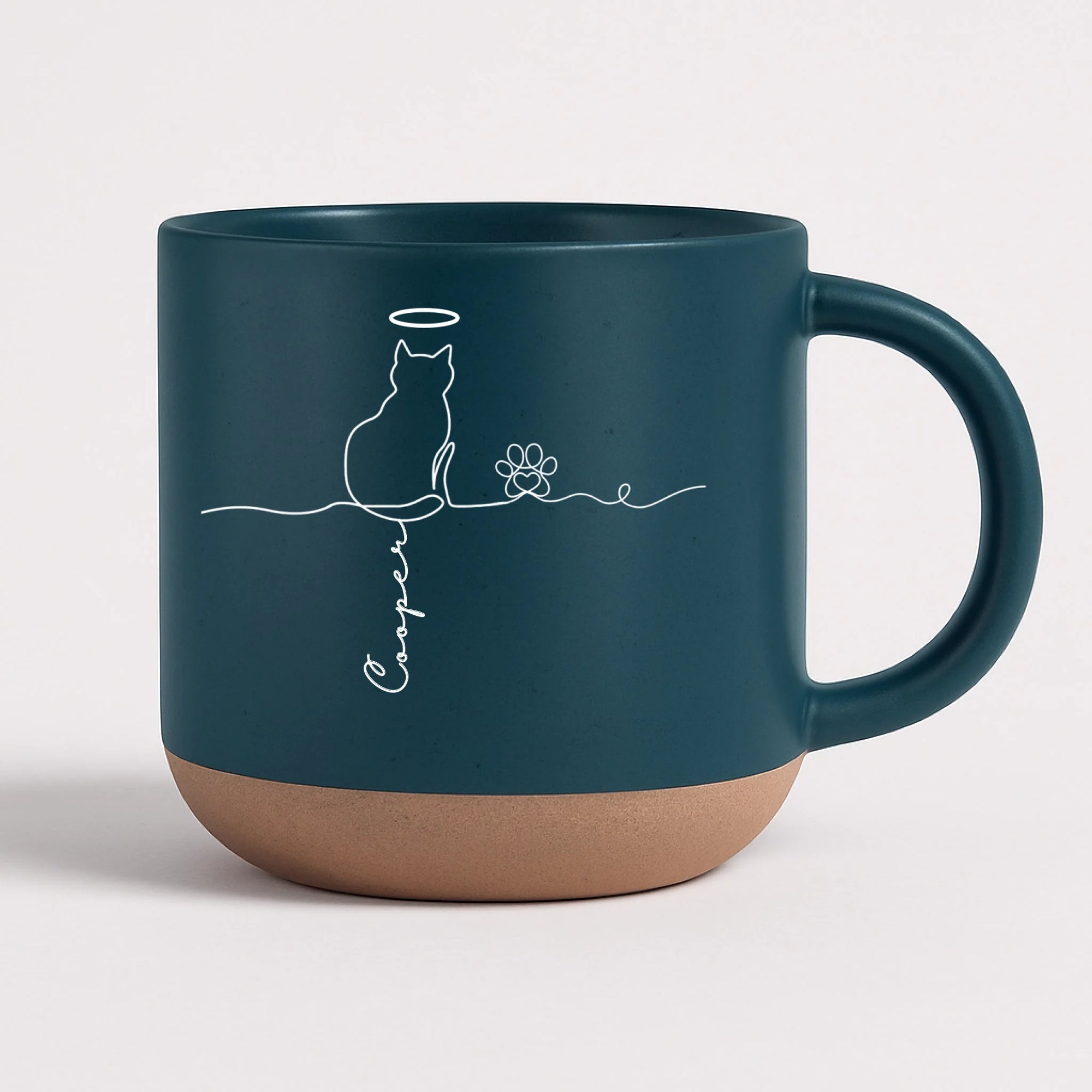 Pottery Mug - navy