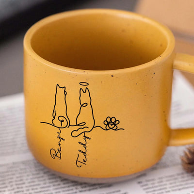 Pottery Mug - navy