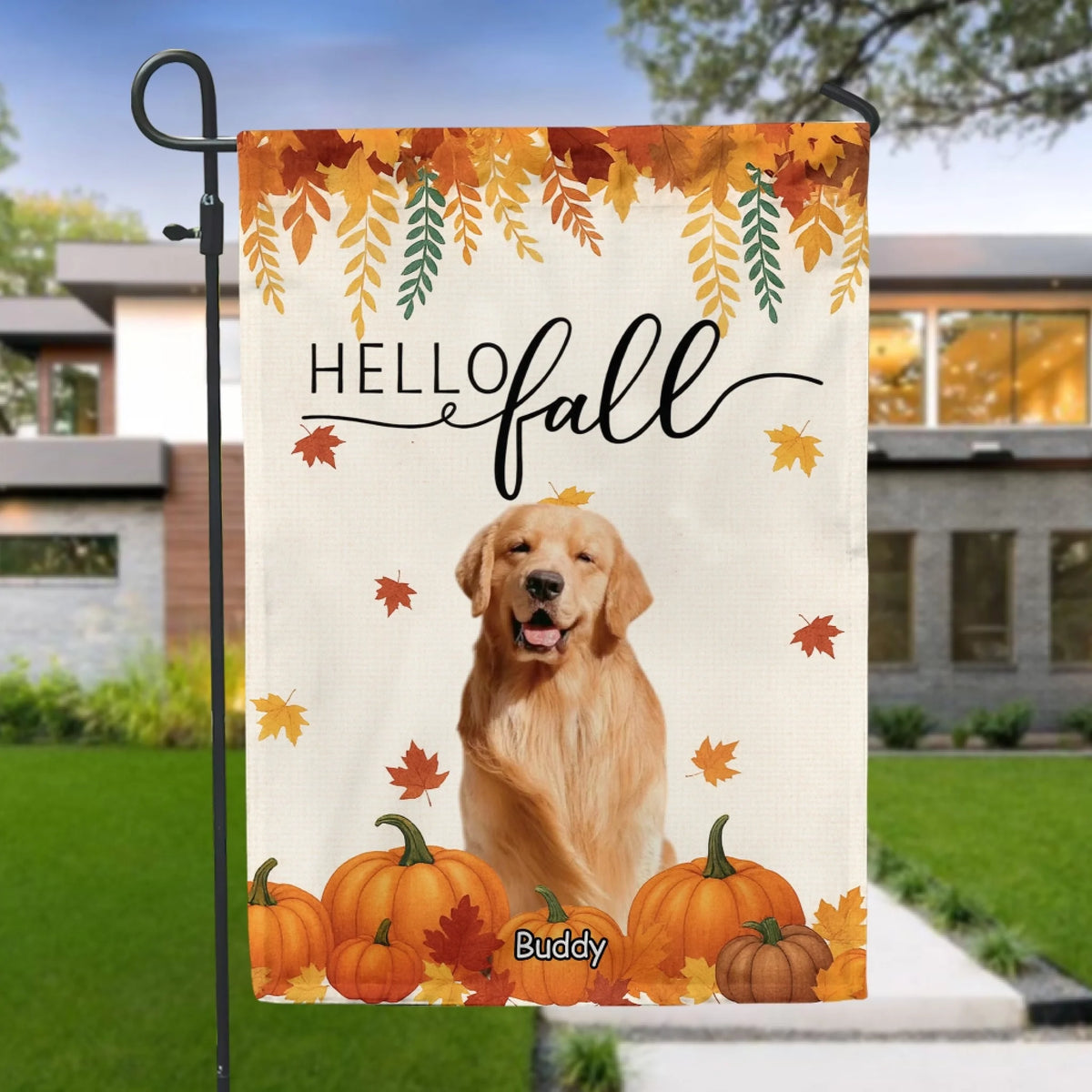 Pumpkin Patch Dog Autumn mk 6