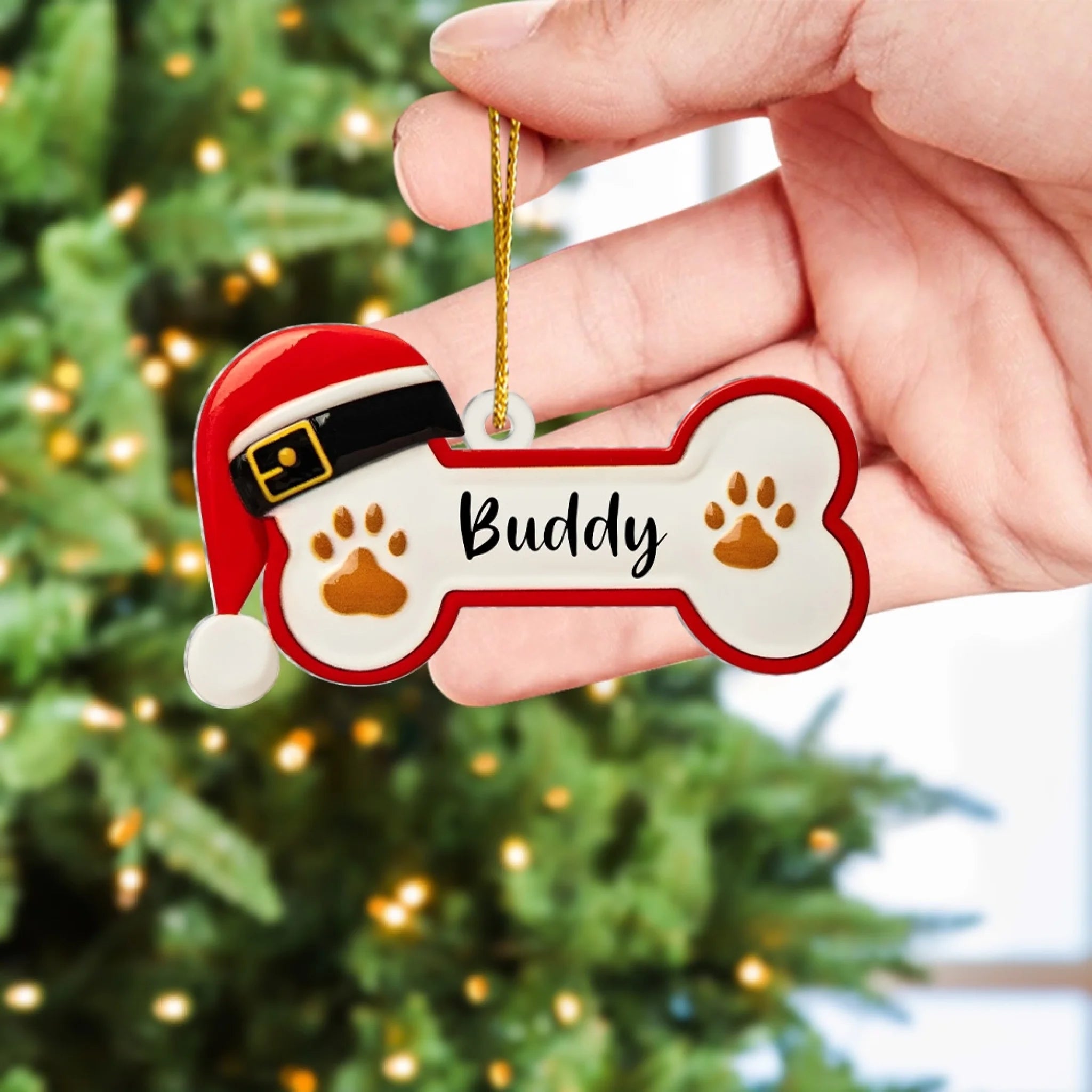 Custom Dog Bone With Name mk 3