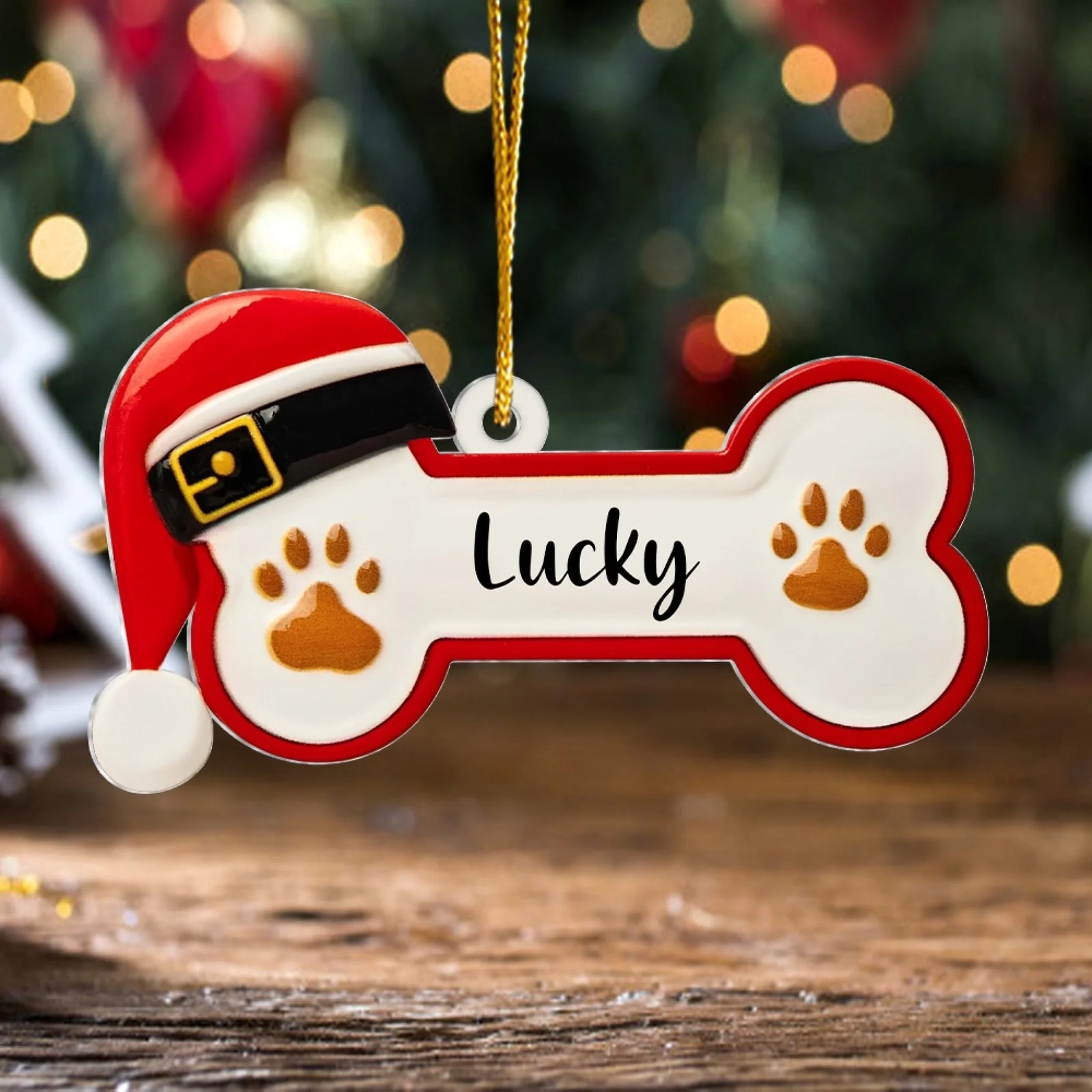 Custom Dog Bone With Name mk preview