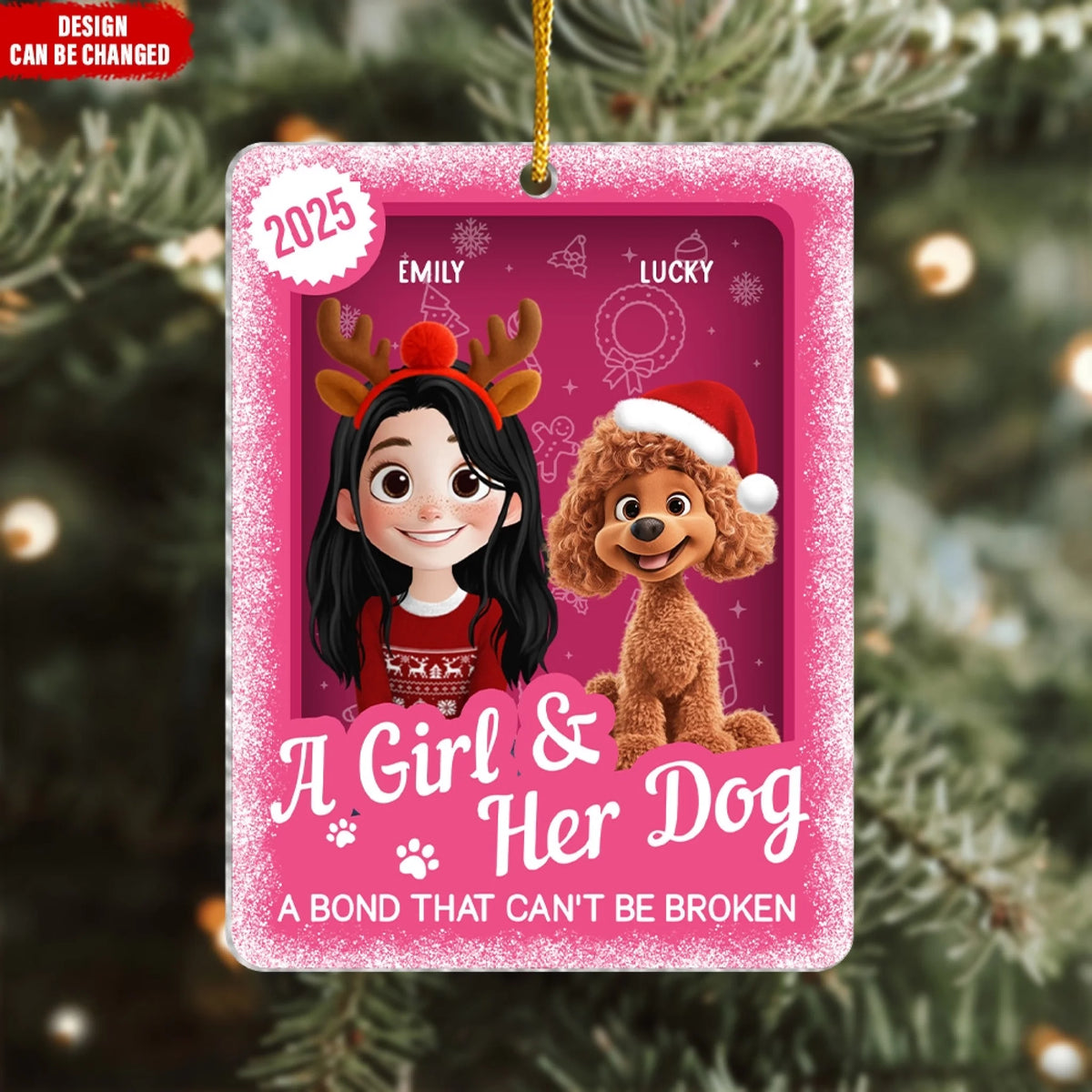 A Girl & Her Dog A Bond That Can't Be Broken mk ads