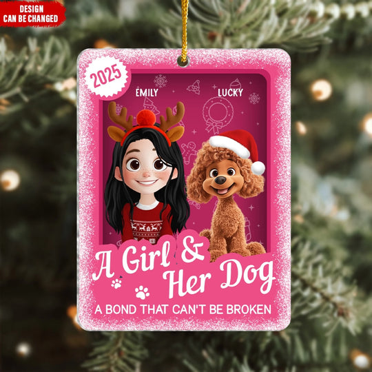 A Girl & Her Dog A Bond That Can't Be Broken mk ads
