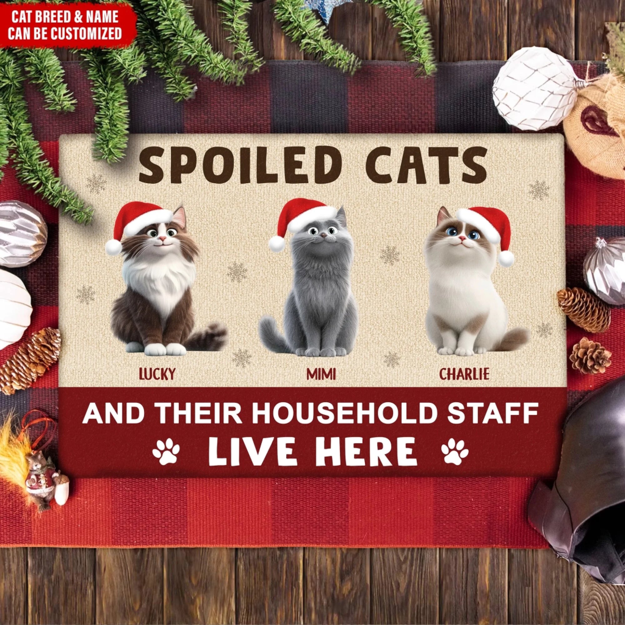 Spoiled Cats Live Here mk ads